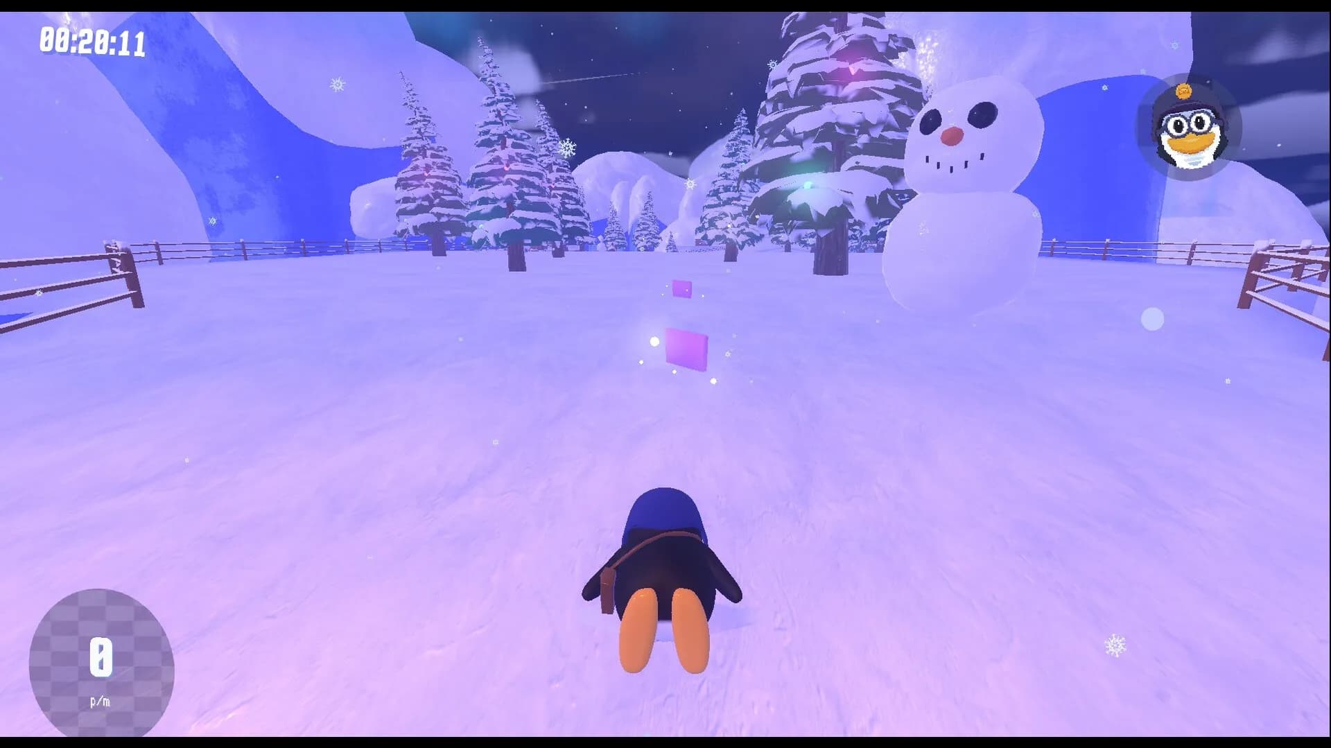 Pingbert's Snow Ride görsel 2