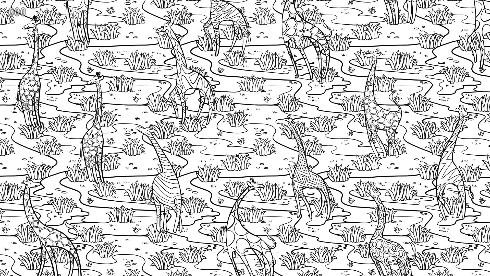 Animal Pattern görsel 2