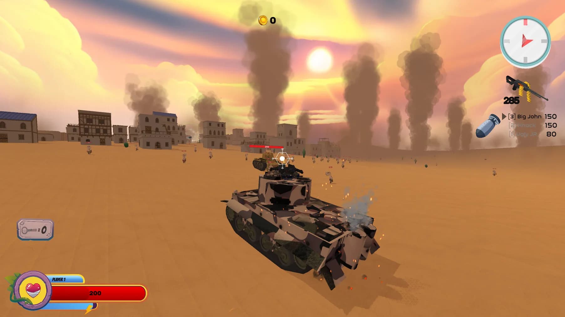 Bulletproof Tank Adventure görsel 5