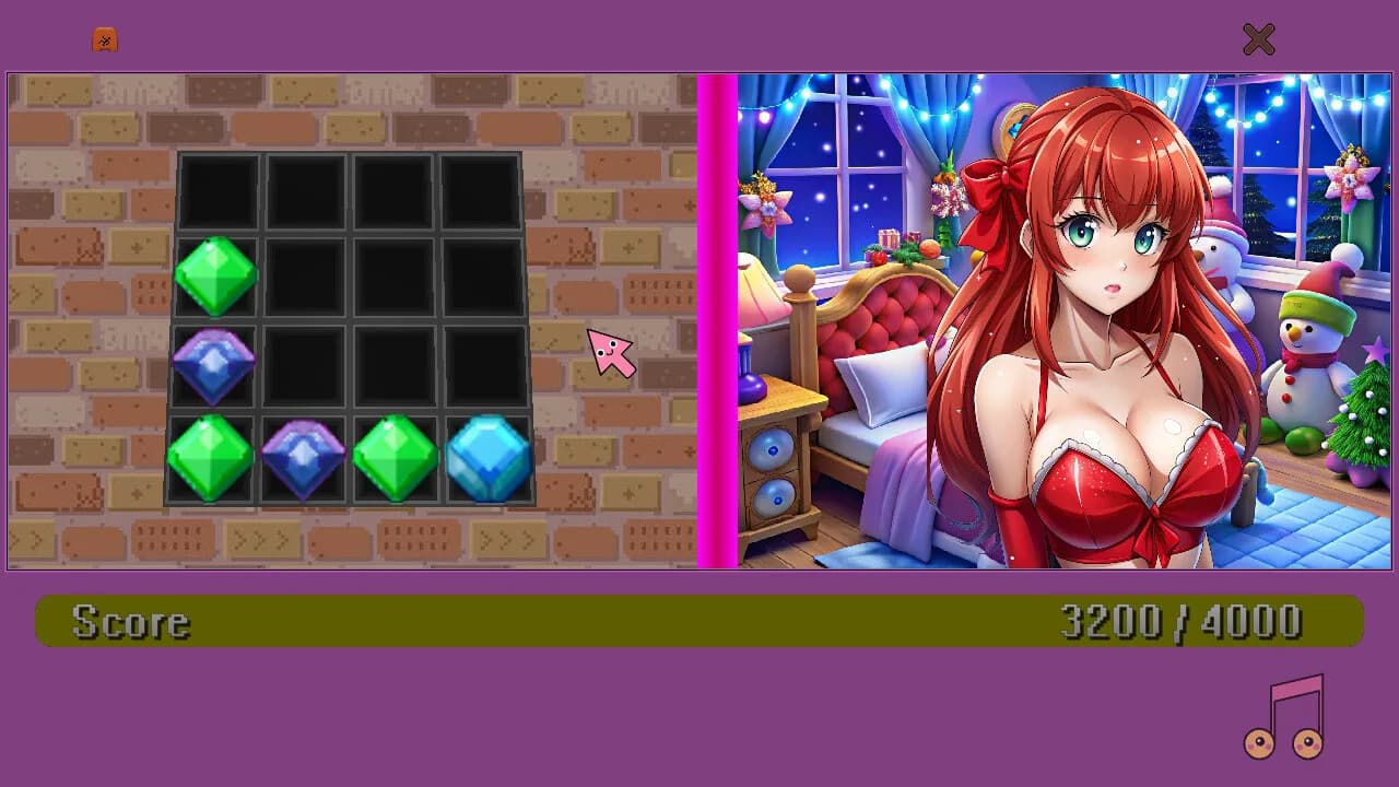 Waifu Simulator: Christmas Edition görsel 3