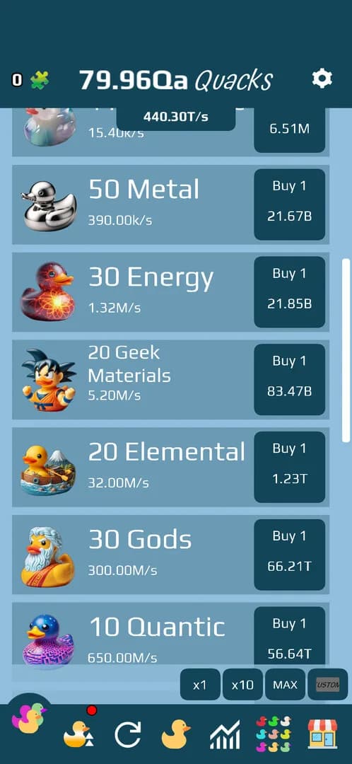 Ducky Clicker Idle Game görsel 3