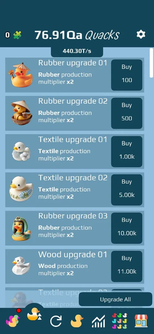Ducky Clicker Idle Game görsel 7