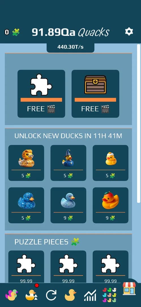 Ducky Clicker Idle Game görsel 8