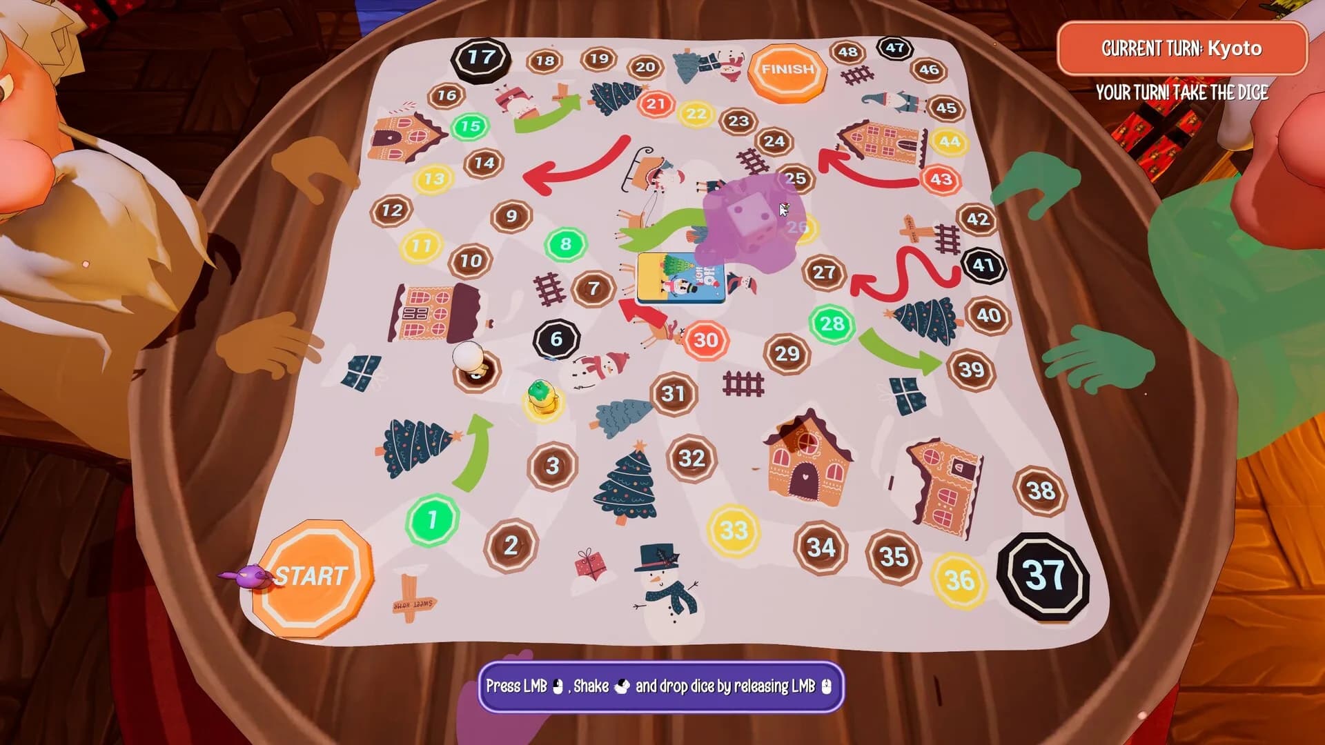 HO-HOP! - Christmas Board Game görsel 2
