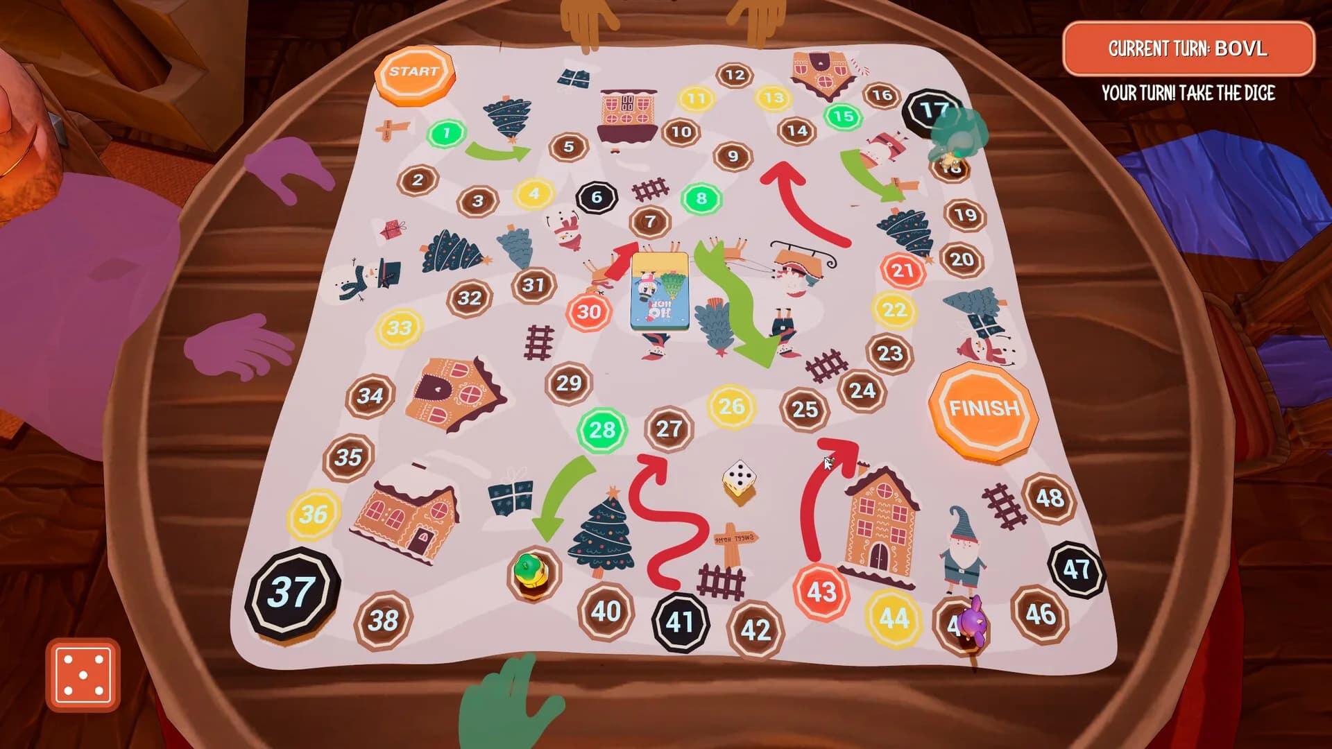HO-HOP! - Christmas Board Game görsel 4