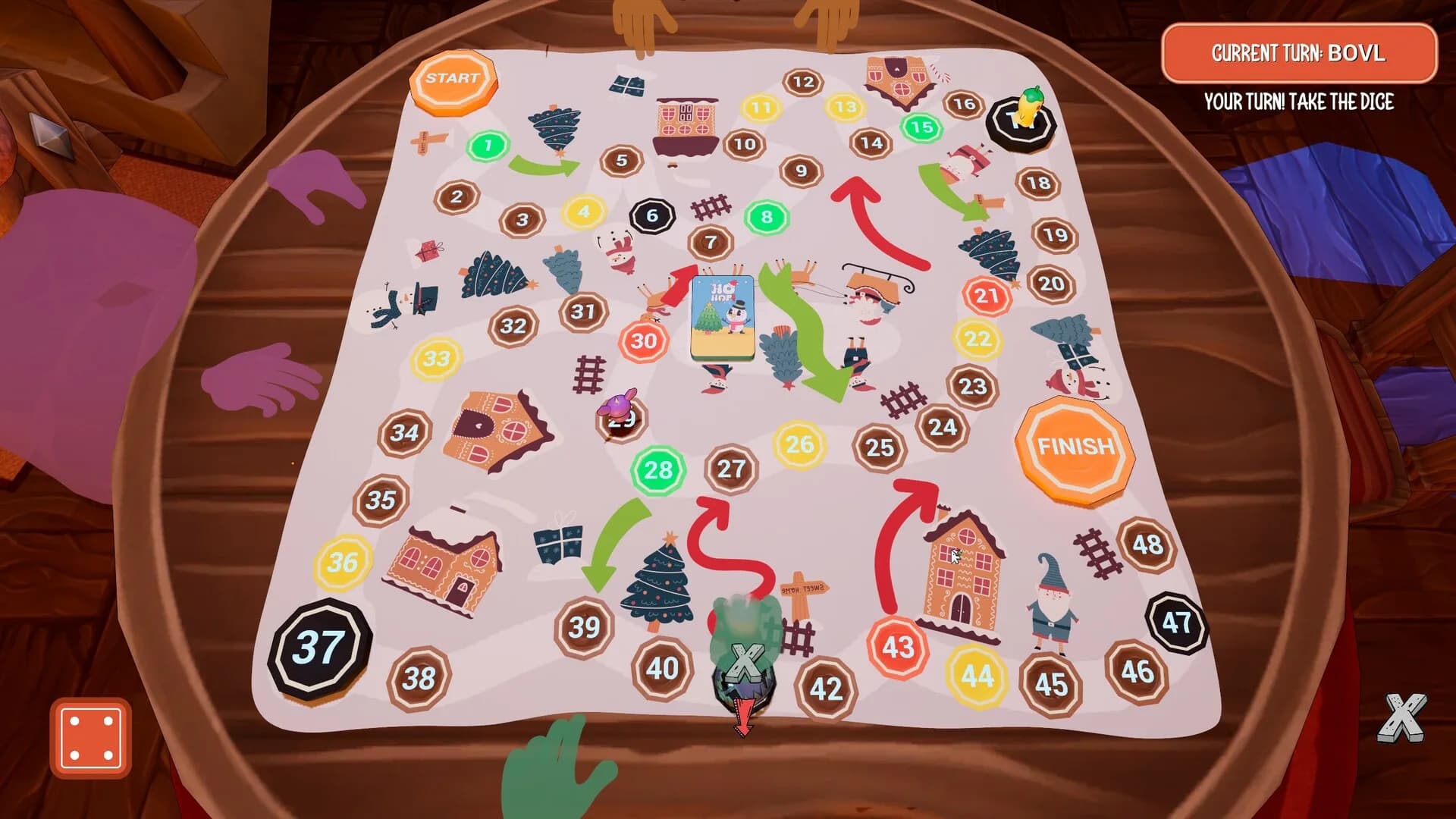 HO-HOP! - Christmas Board Game görsel 9