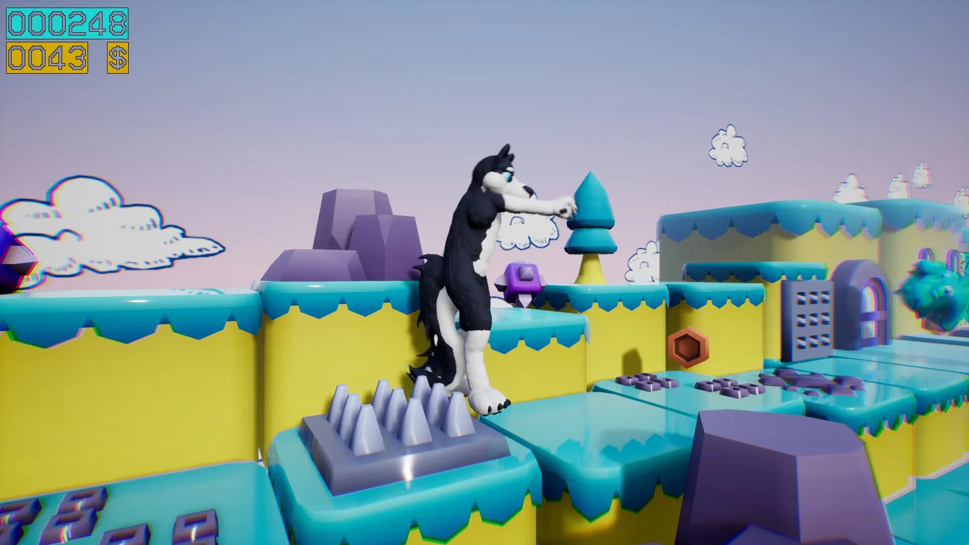 Dino running from a FURRY: GAMESFORFARM görsel 6