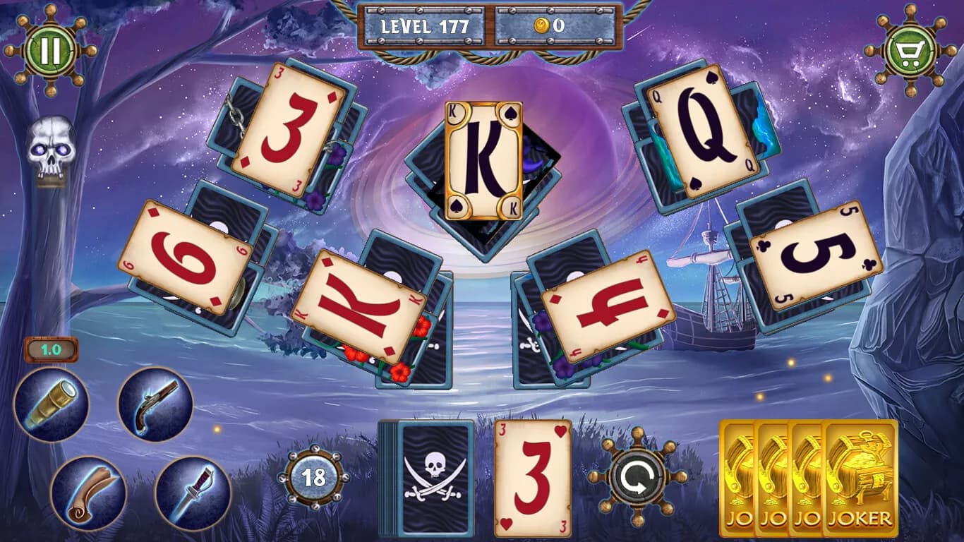 Pirates Adventure Solitaire görsel 6