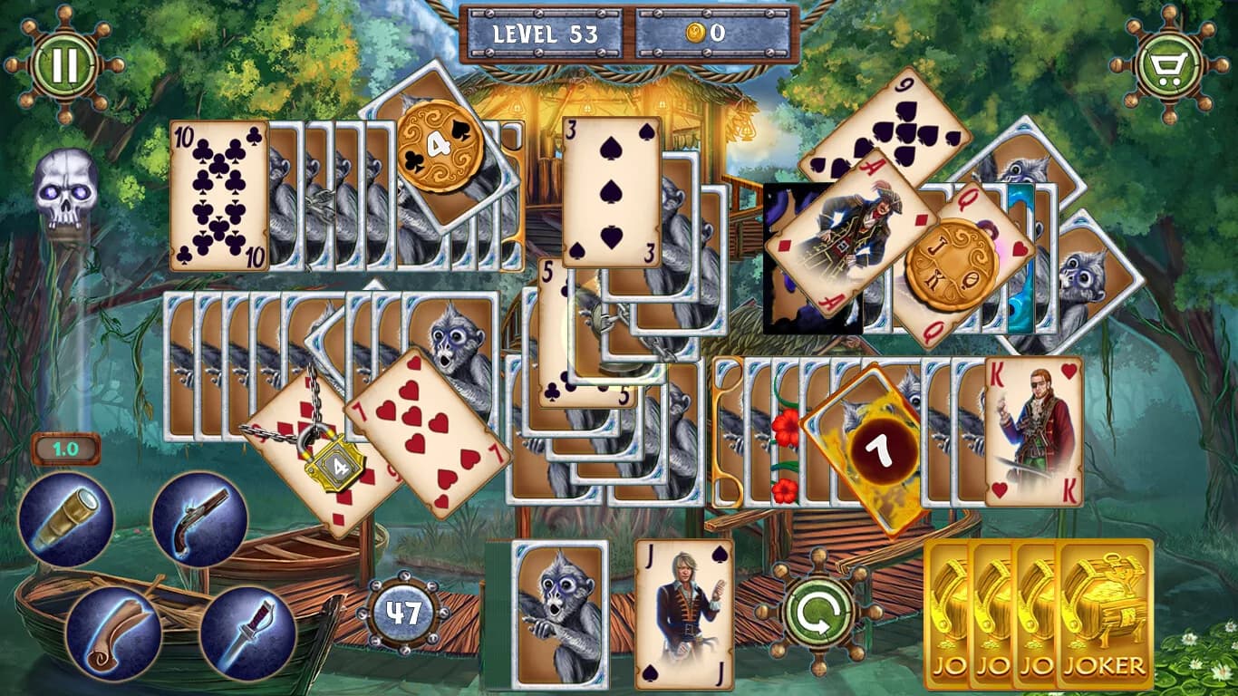 Pirates Adventure Solitaire görsel 7