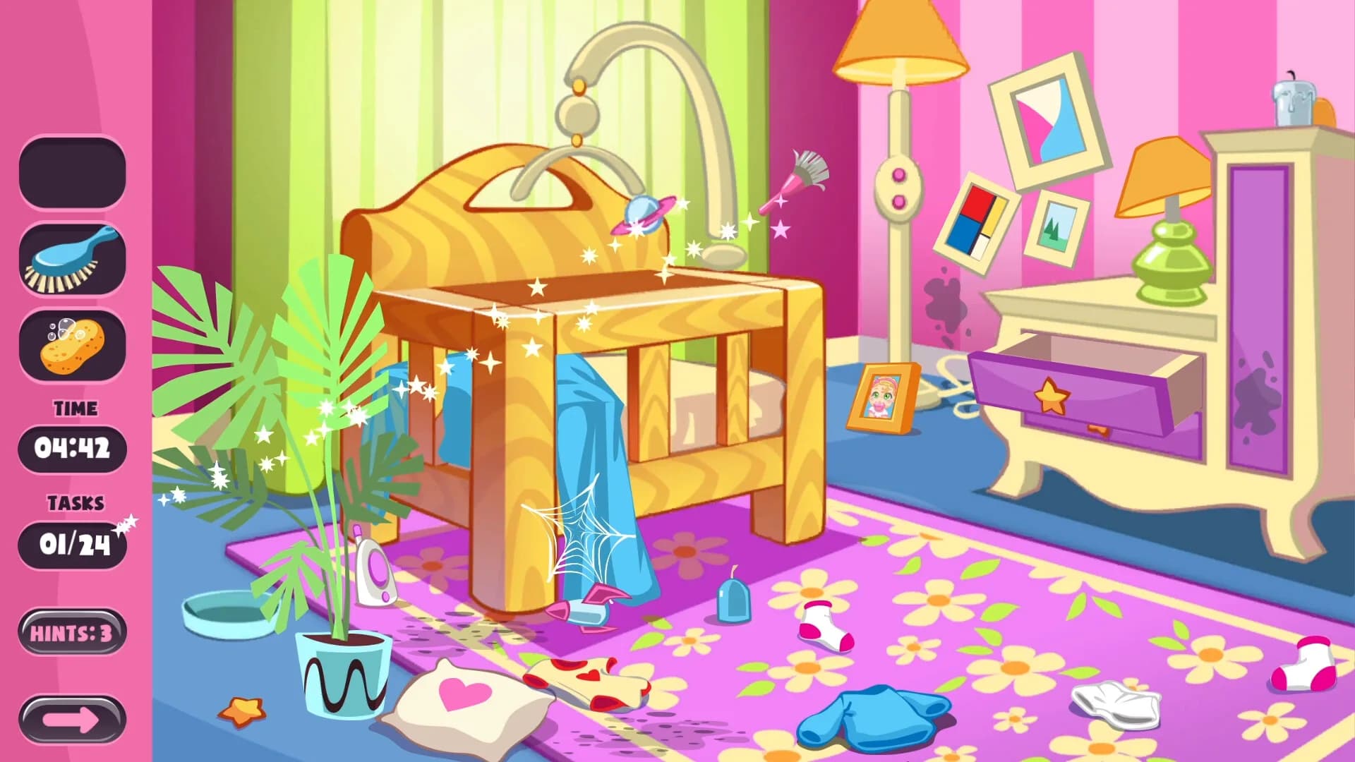 Home Cleaning: Cozy Baby Cleanup görsel 2