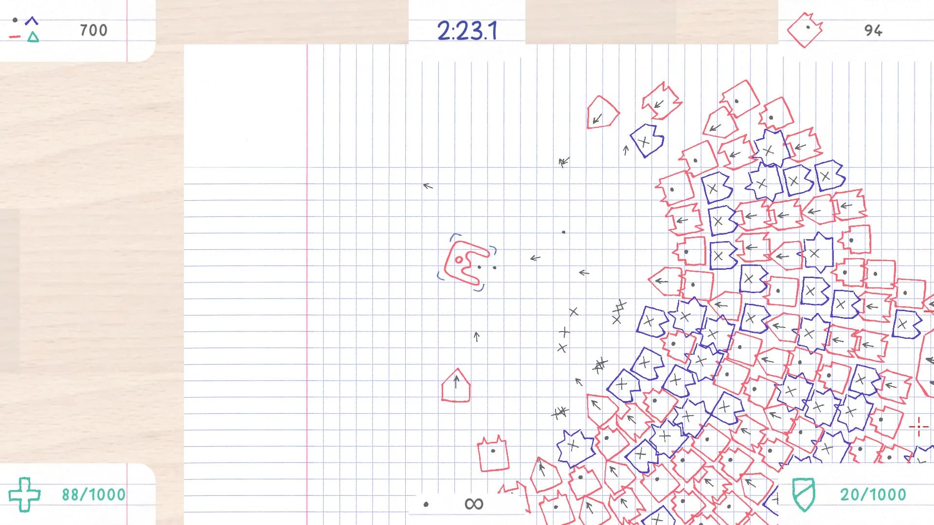Squared Notebook Fight görsel 7