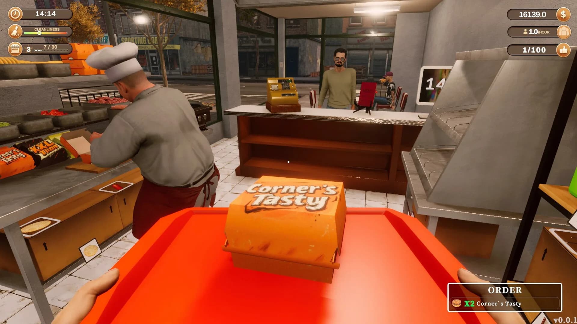 Corner Kitchen Fast Food Simulator görsel 2