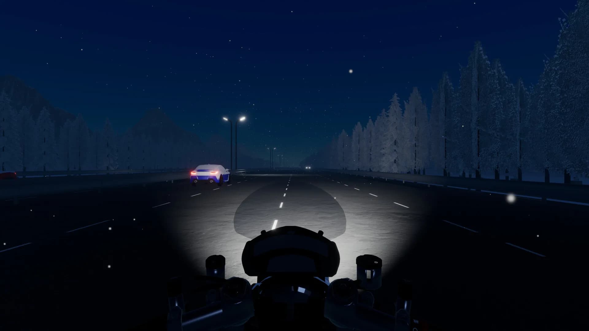 Motorcycle Night Ride görsel 7