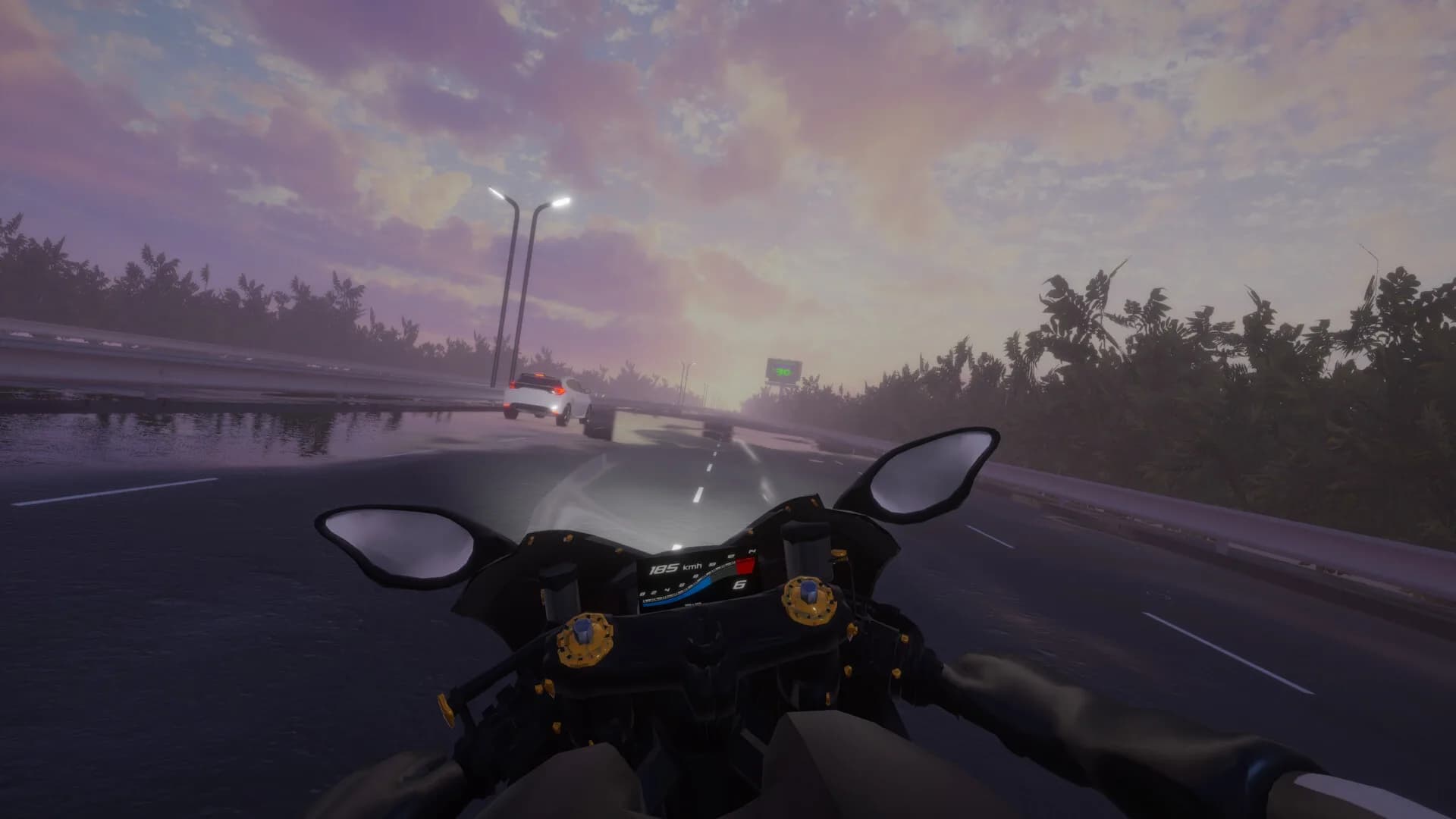 Motorcycle Night Ride görsel 8