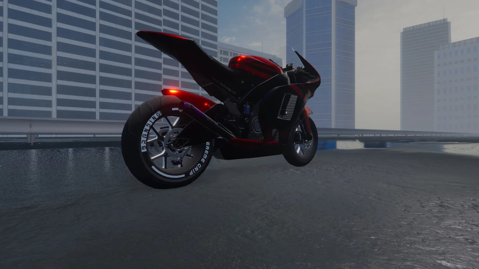 Motorcycle Night Ride görsel 9