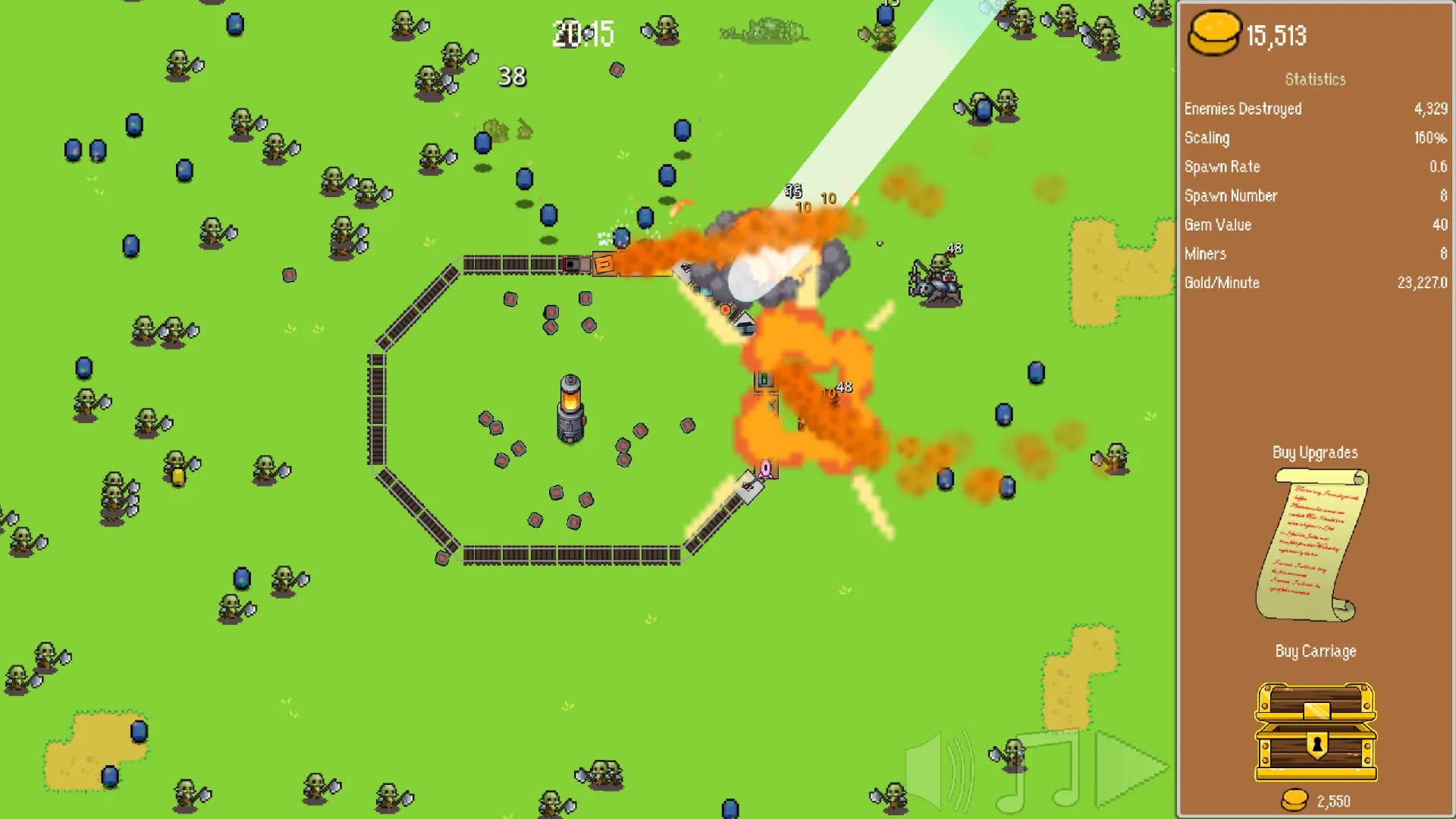 All Aboard! The Train Defense Express görsel 2