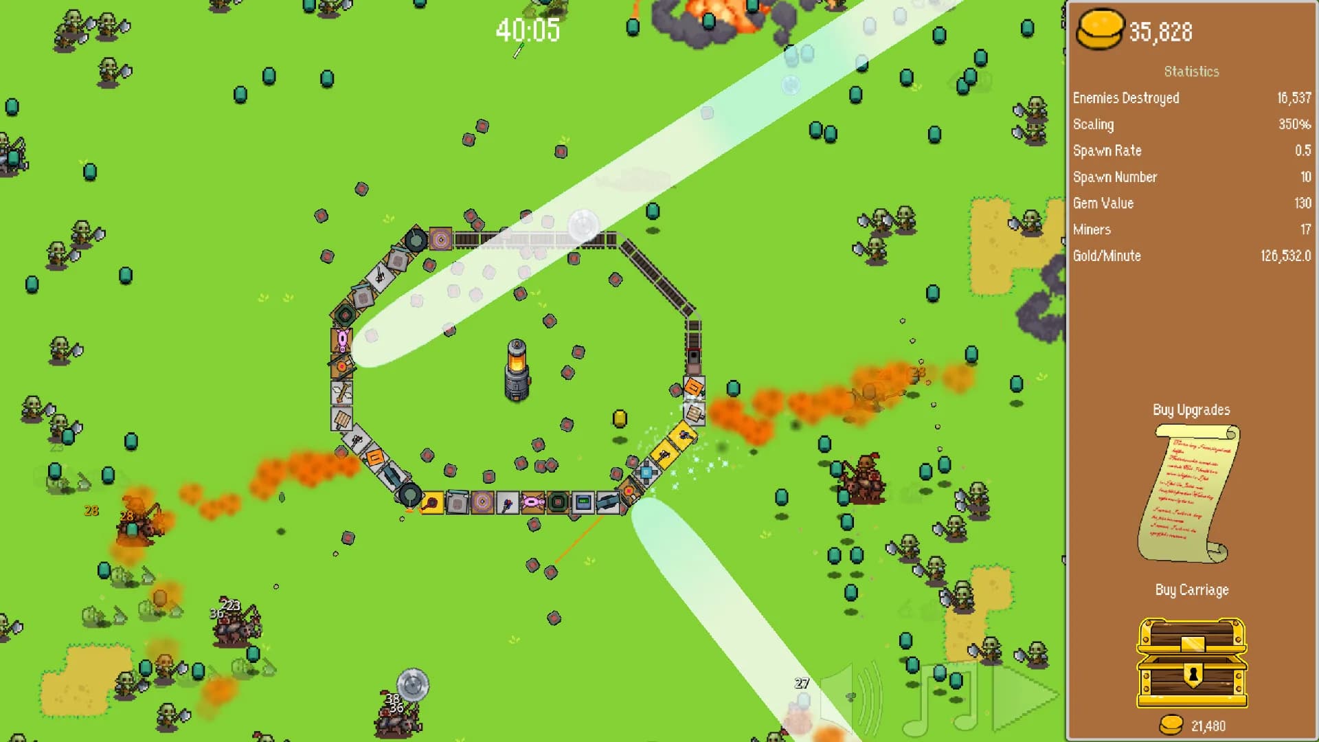 All Aboard! The Train Defense Express görsel 4