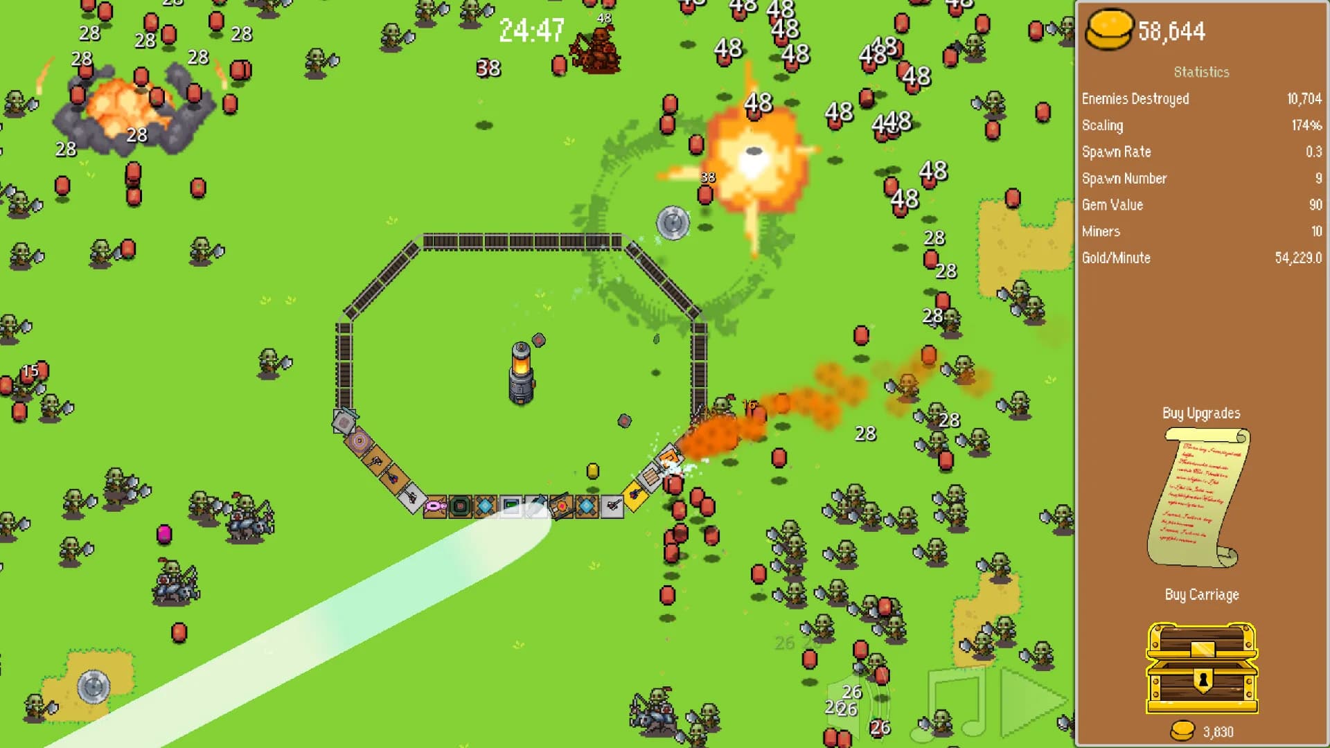 All Aboard! The Train Defense Express görsel 5