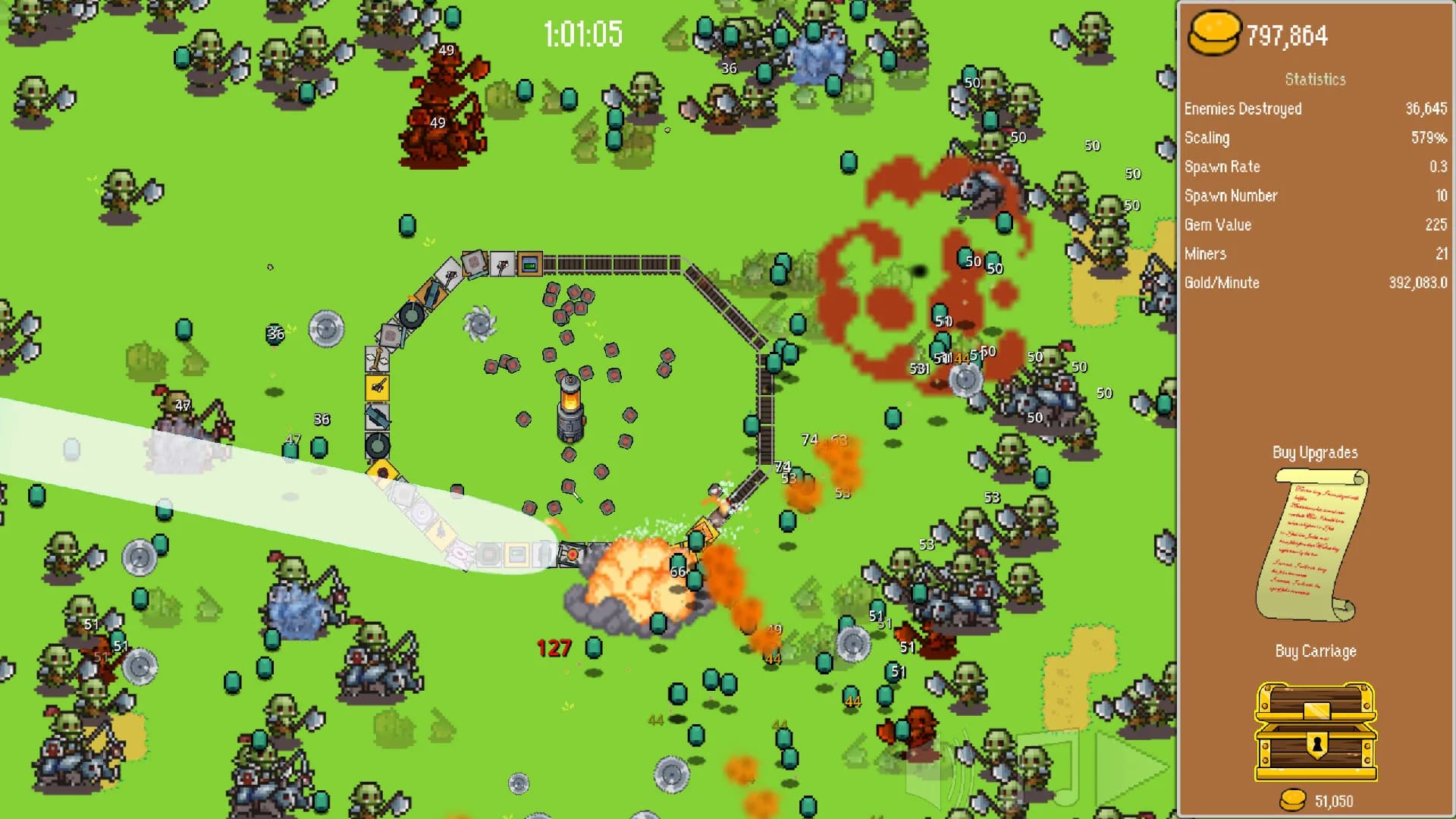 All Aboard! The Train Defense Express görsel 7