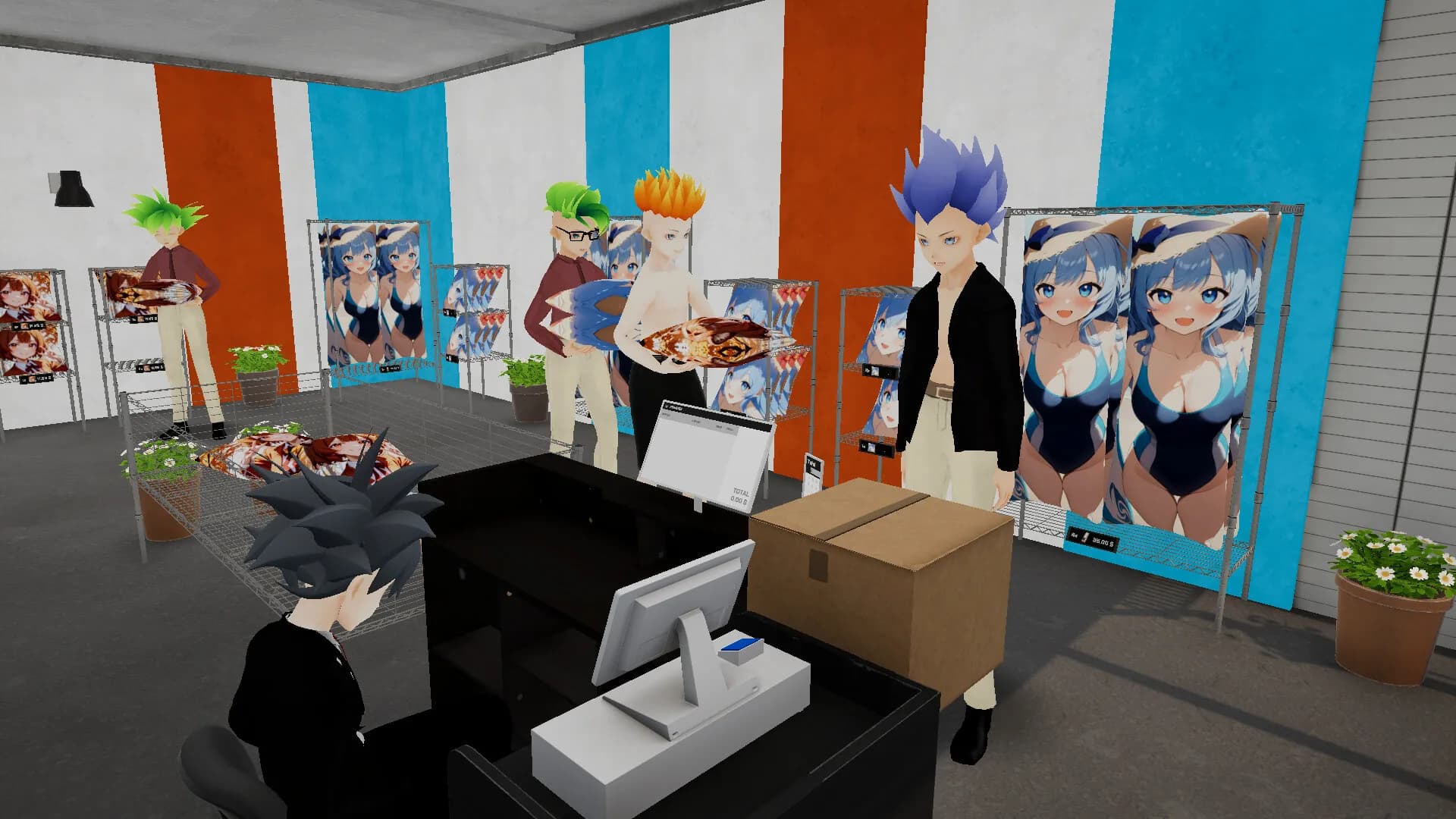 Shop Simulator: Waifu Pillows görsel 2