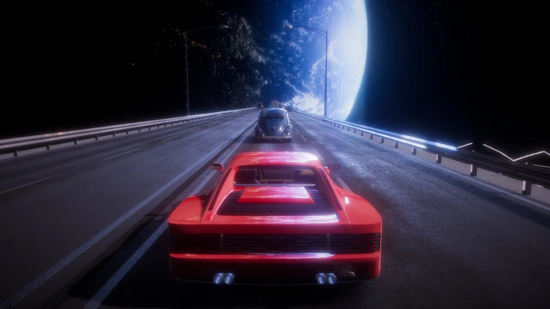 Synthwave Driver görsel 3