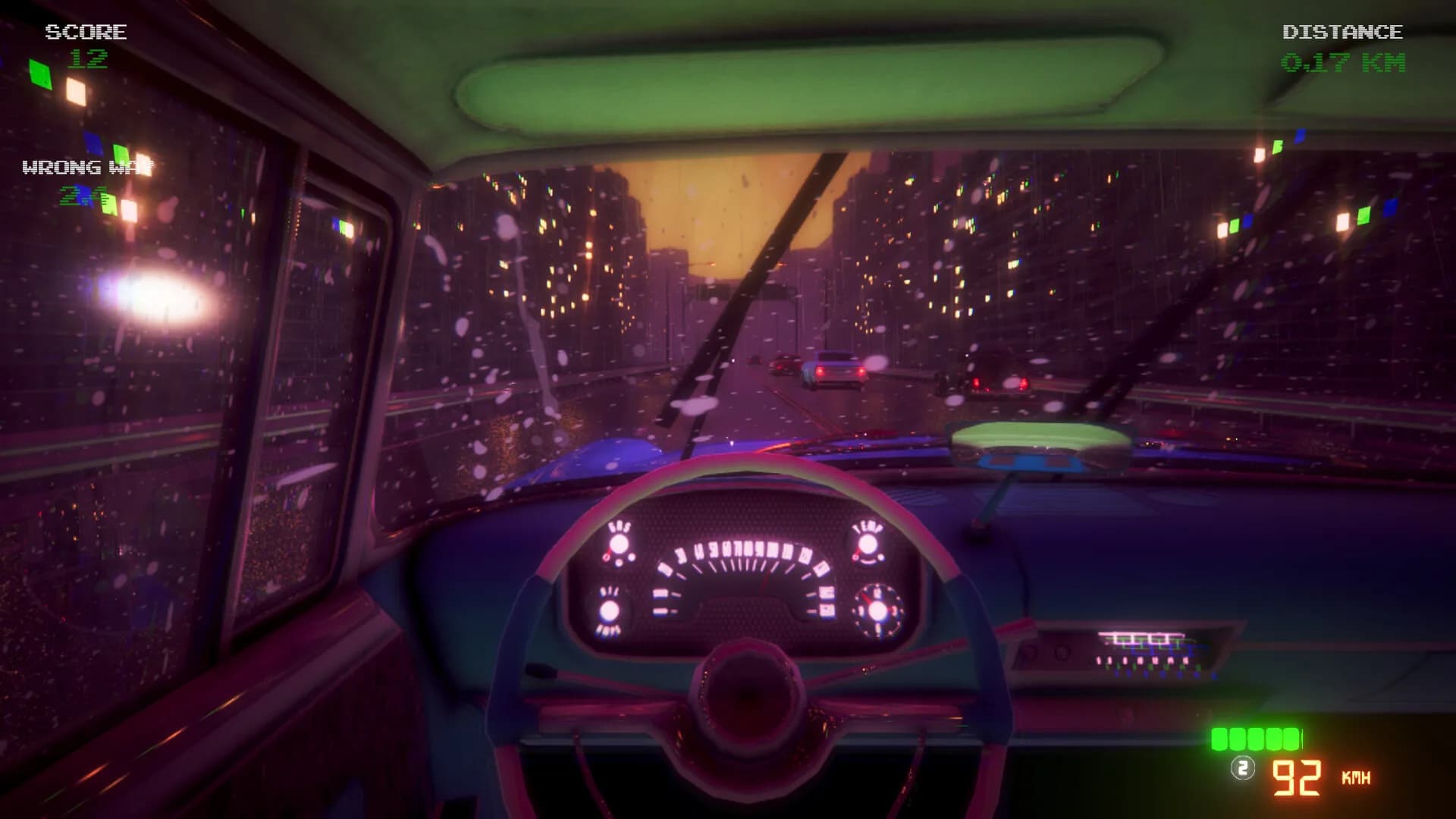 Synthwave Driver görsel 13