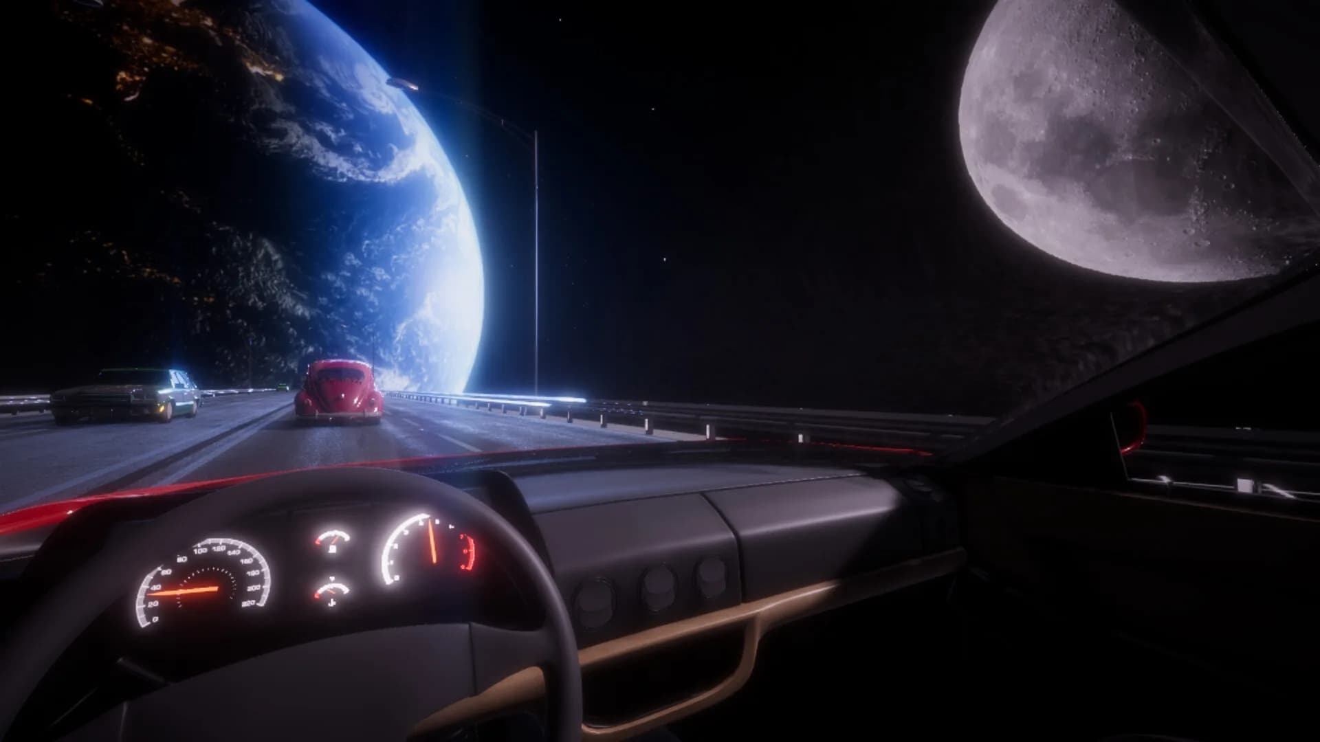Synthwave Driver görsel 6