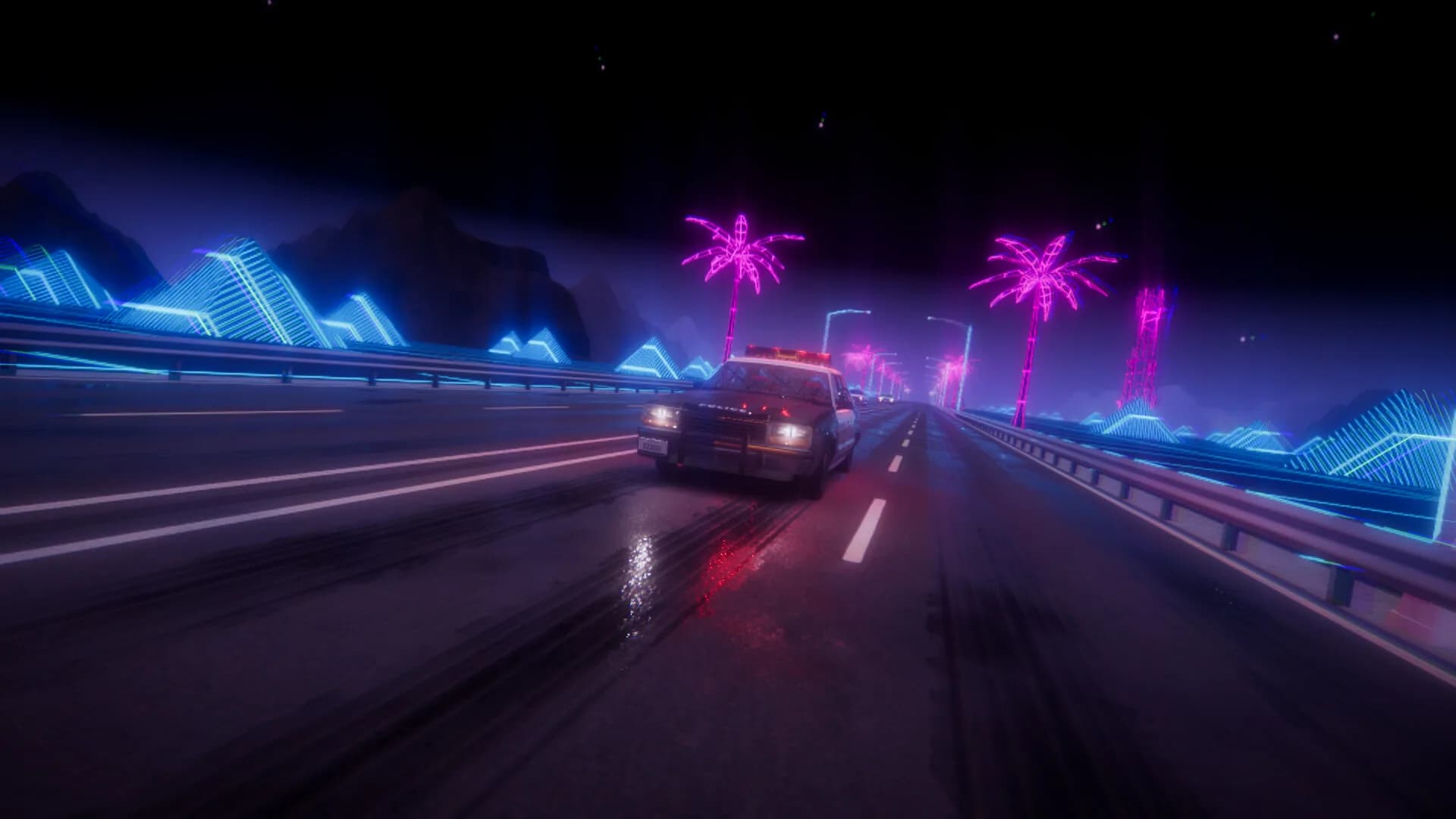 Synthwave Driver görsel 7