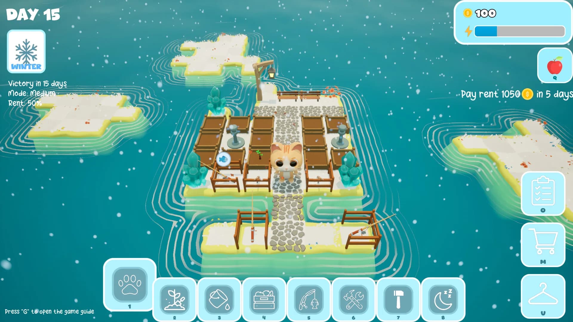 Meowland: Island Farm görsel 3
