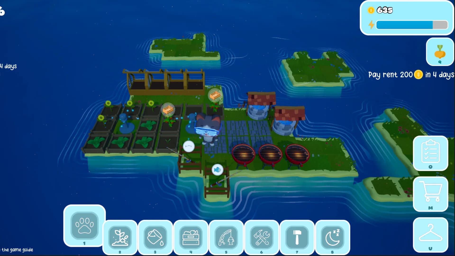 Meowland: Island Farm görsel 6