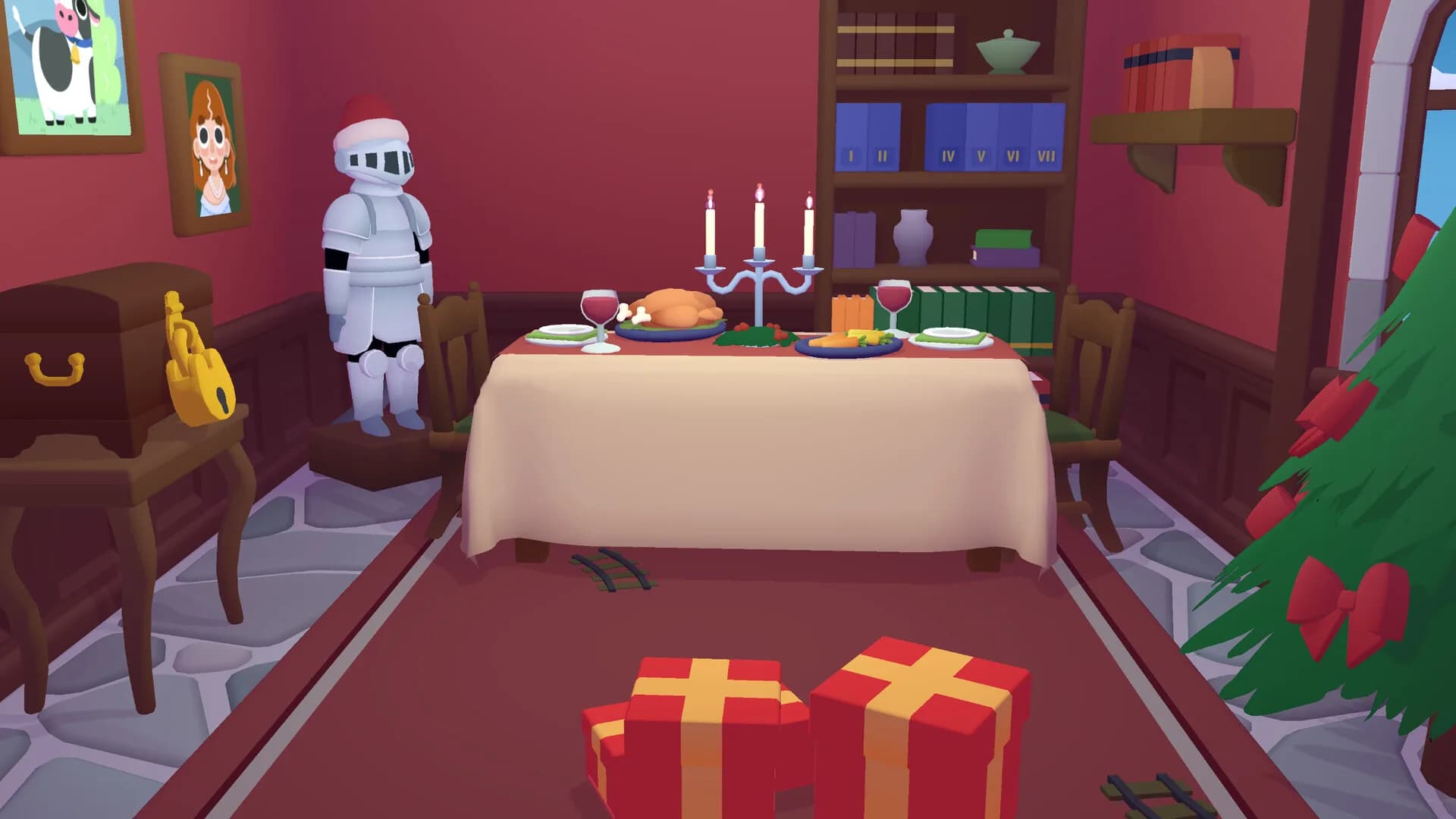 Peek-A-Mimic Christmas Castle görsel 3