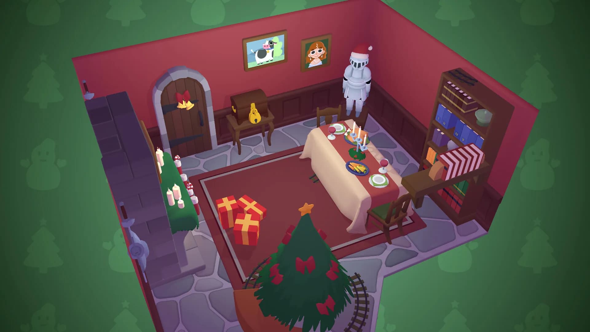 Peek-A-Mimic Christmas Castle görsel 5