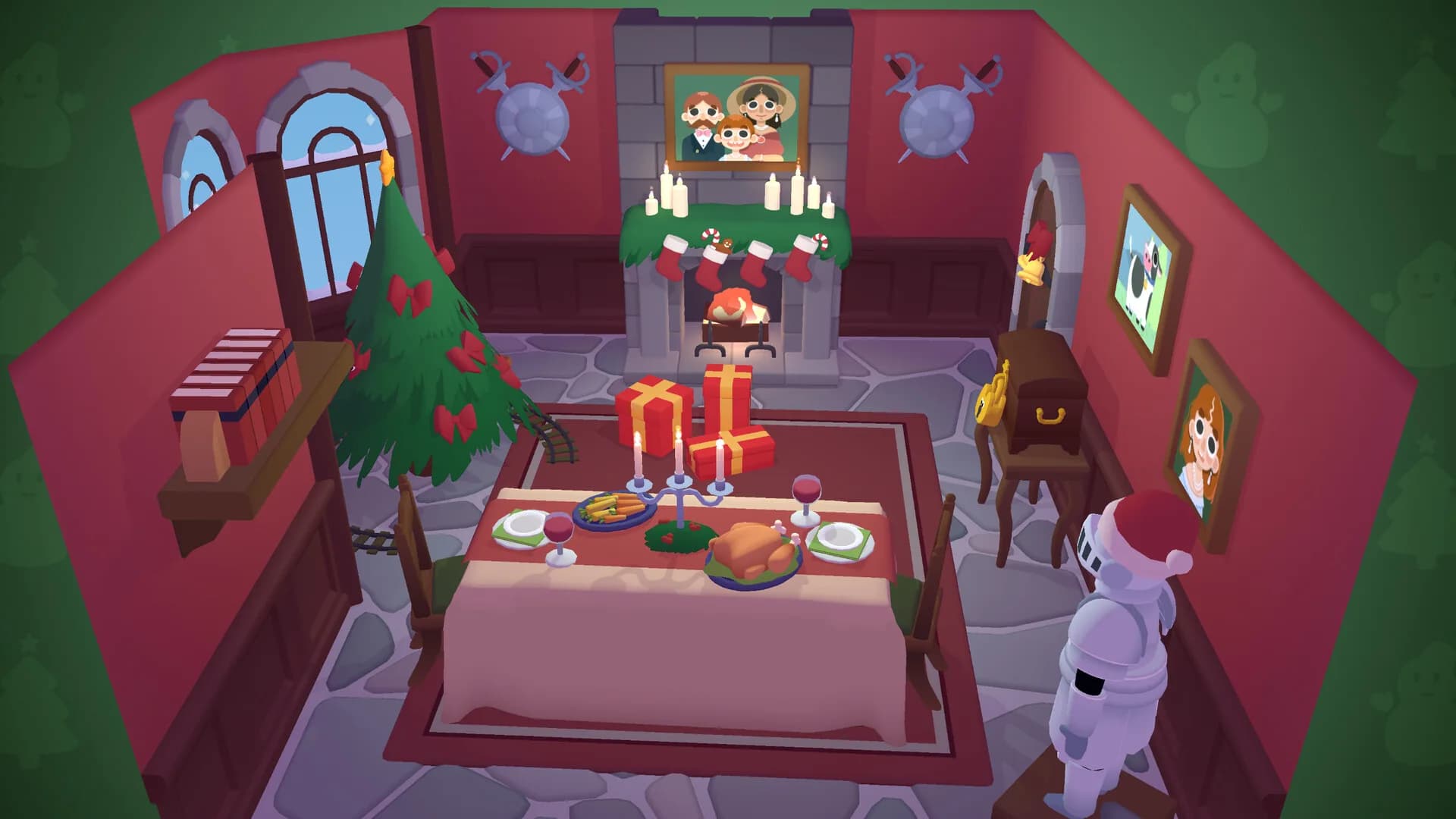 Peek-A-Mimic Christmas Castle görsel 8