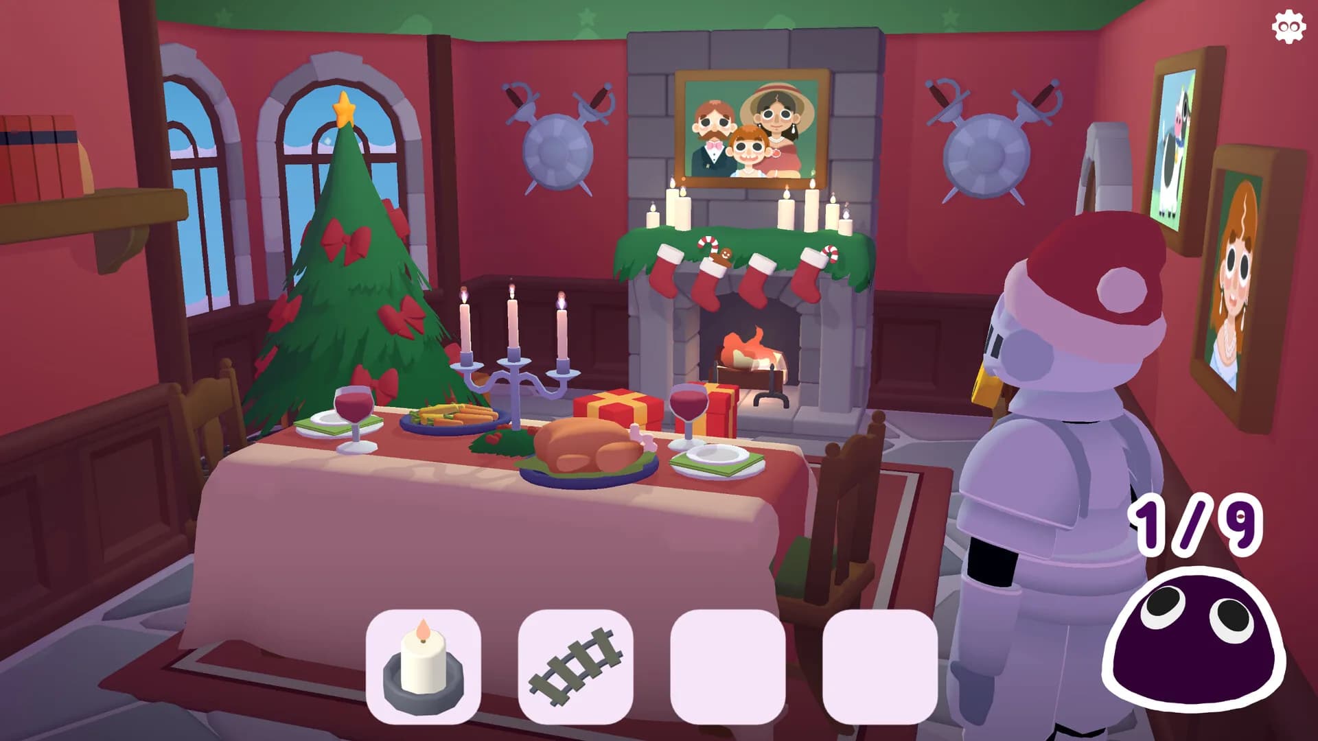 Peek-A-Mimic Christmas Castle görsel 9