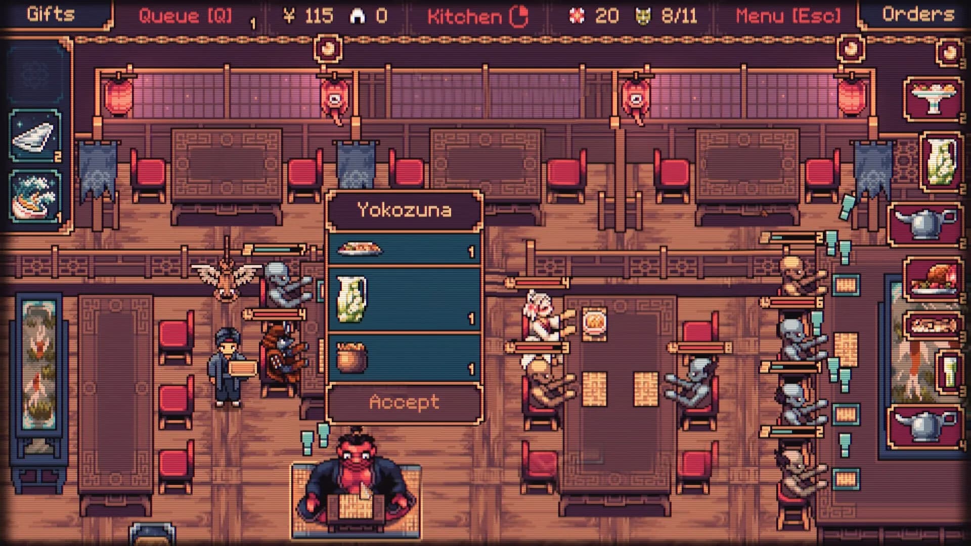 The Way of the Tray: Japanese Restaurant Simulator 🍙 görsel 2