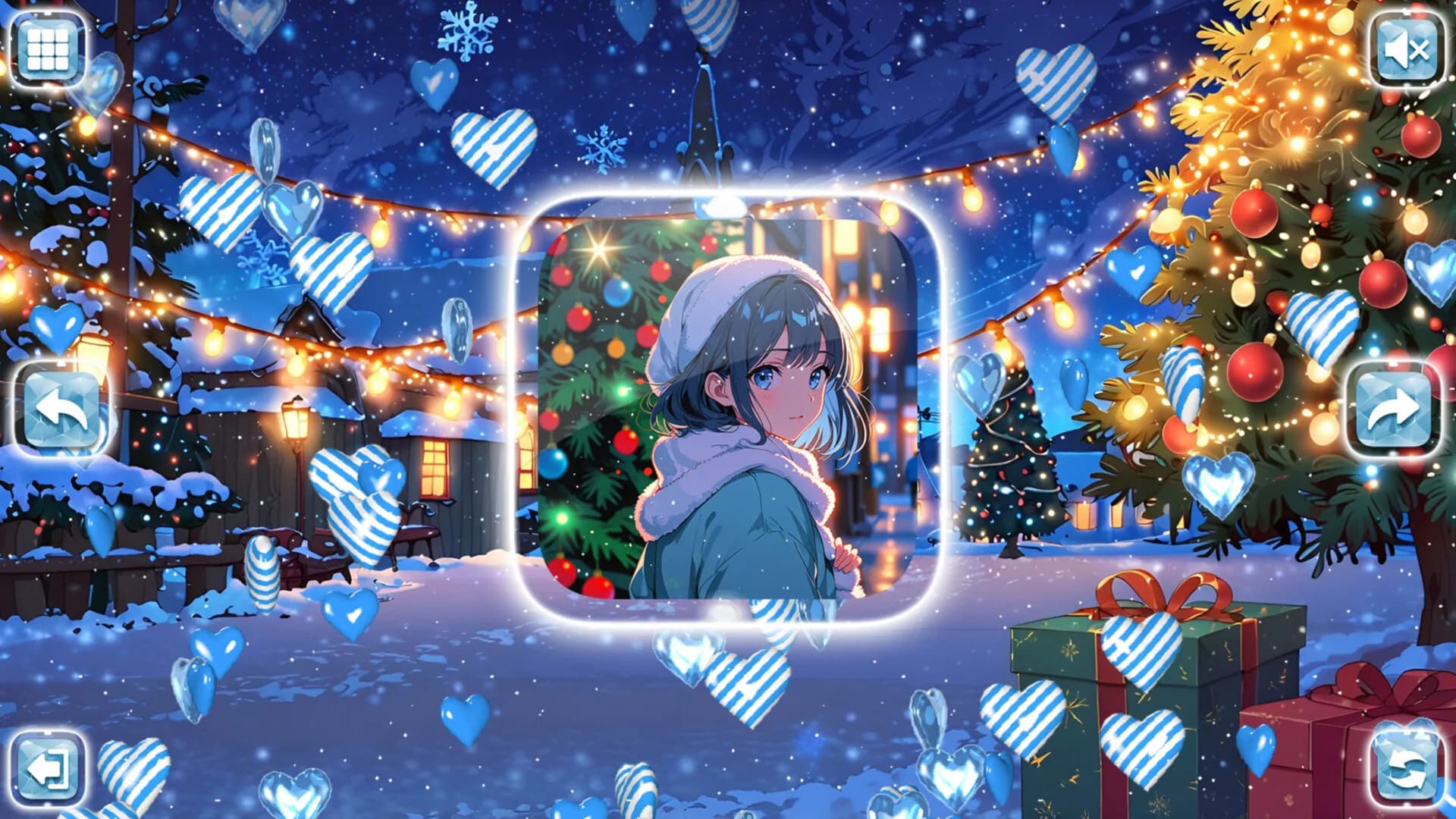 Lovely Anime Puzzle: Christmas görsel 3