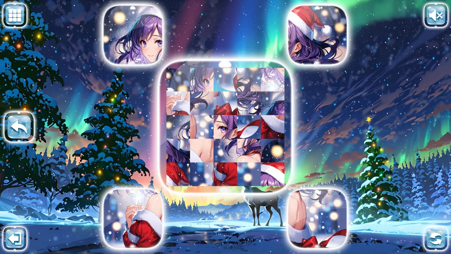 Lovely Anime Puzzle: Christmas görsel 6