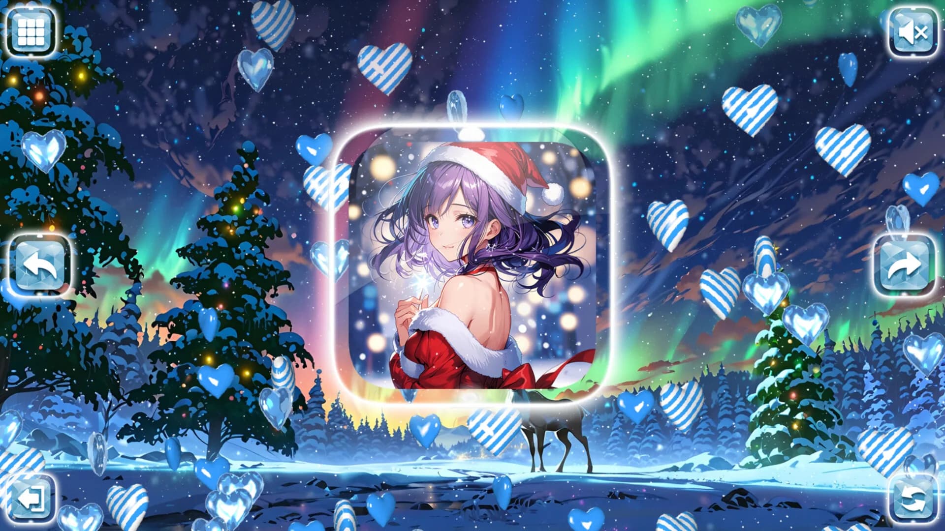 Lovely Anime Puzzle: Christmas görsel 7