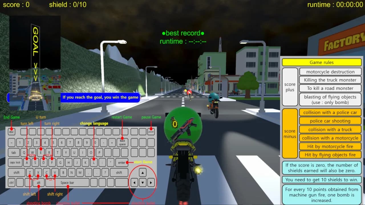 motorcycle combat görsel 6