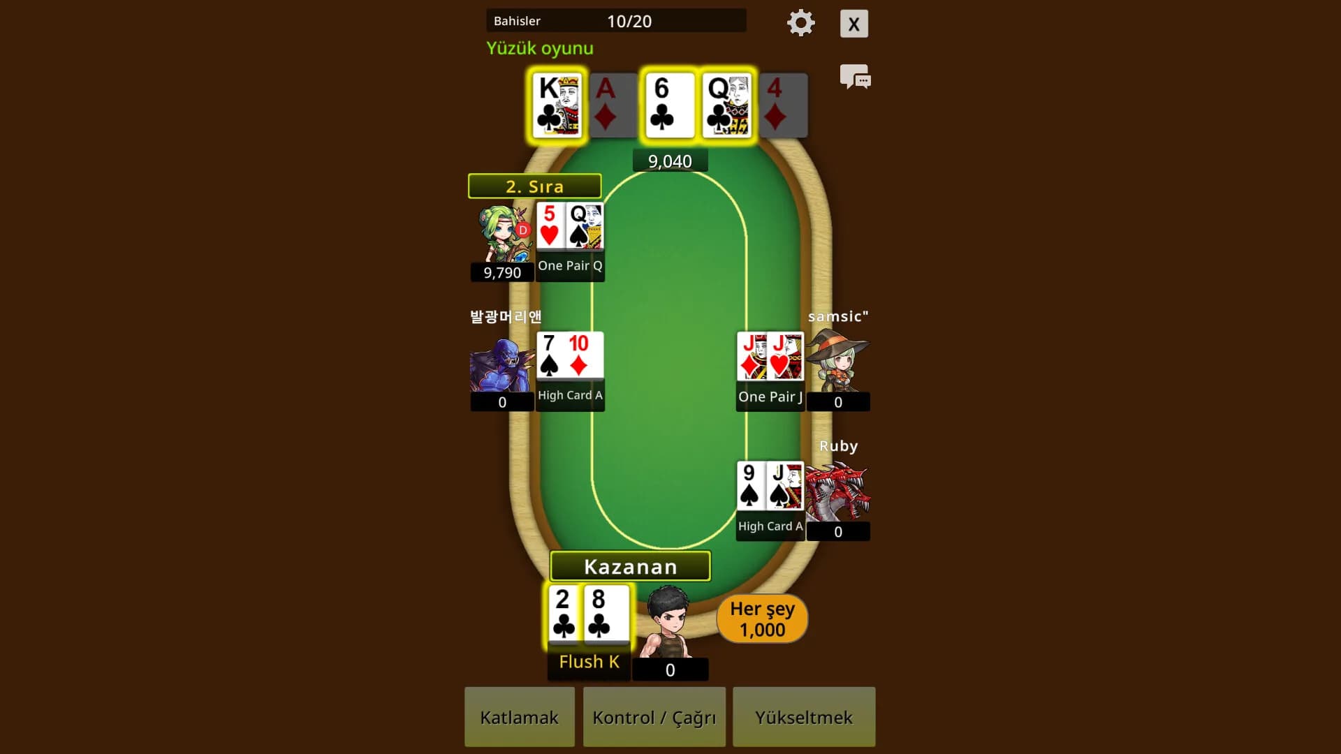 Bitki Pokeri görsel 3
