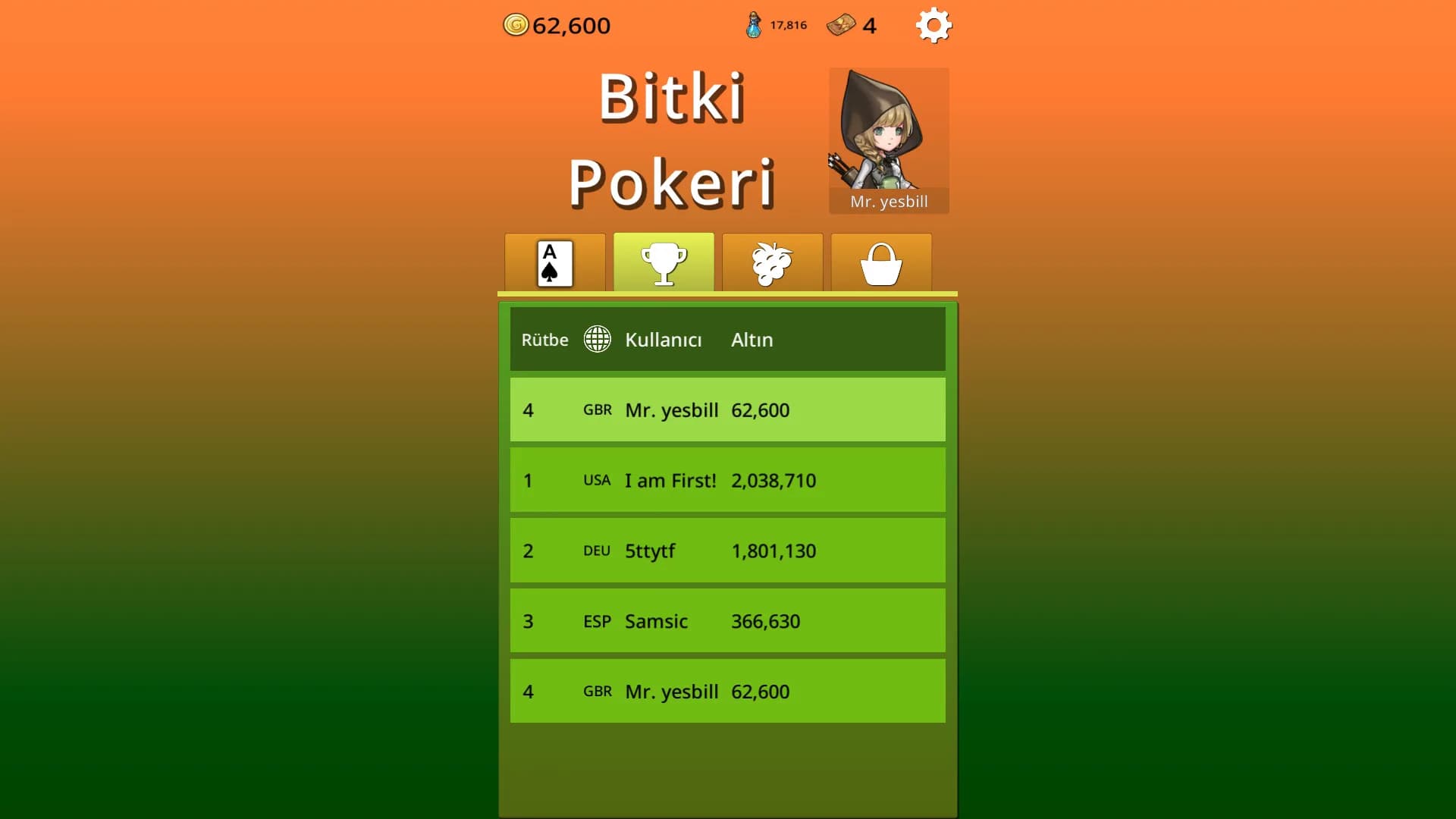 Bitki Pokeri görsel 4