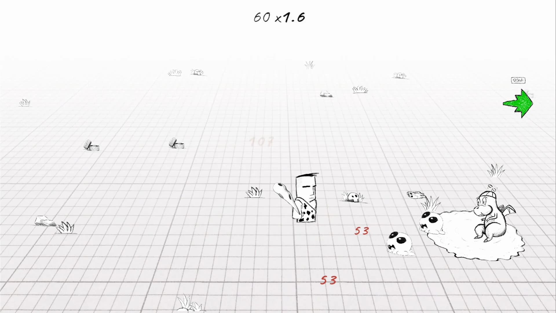 Caveman hits Giraffe in a Car görsel 3