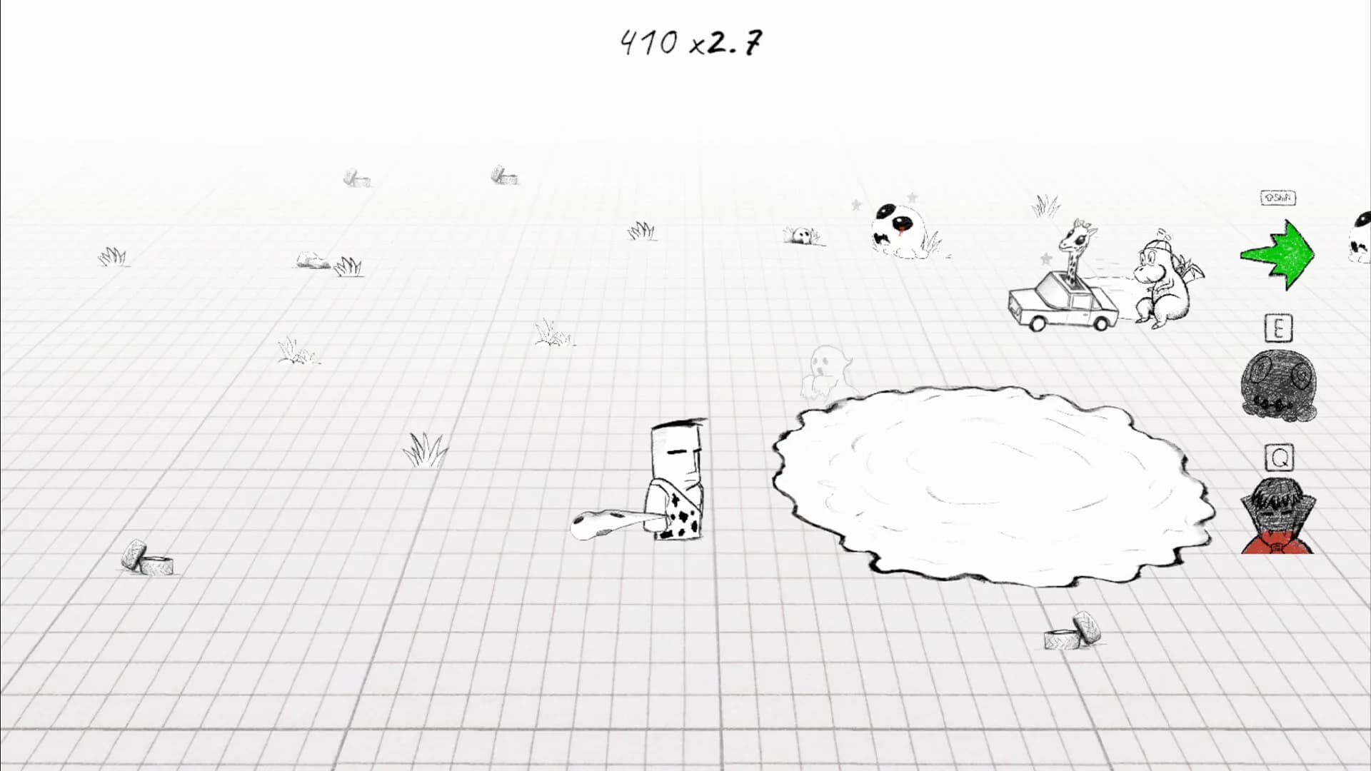 Caveman hits Giraffe in a Car görsel 6