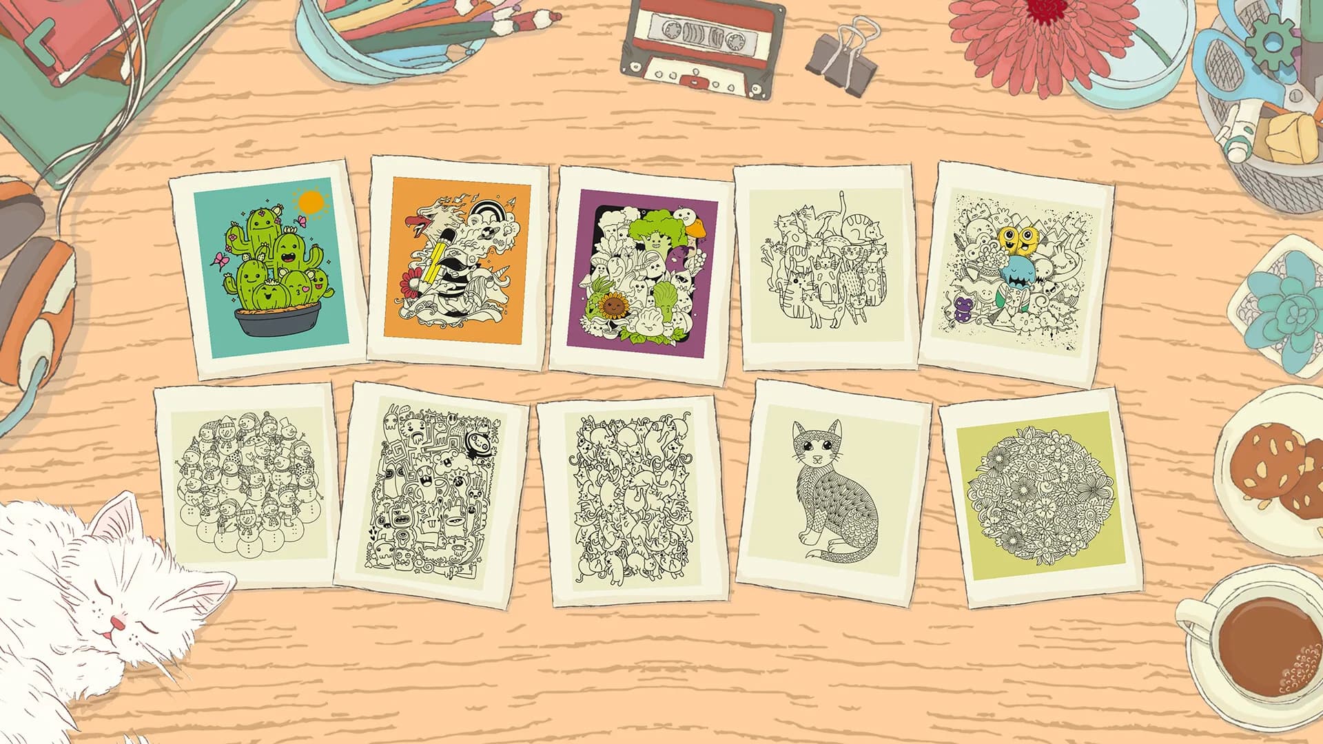 A Coloring Break görsel 12
