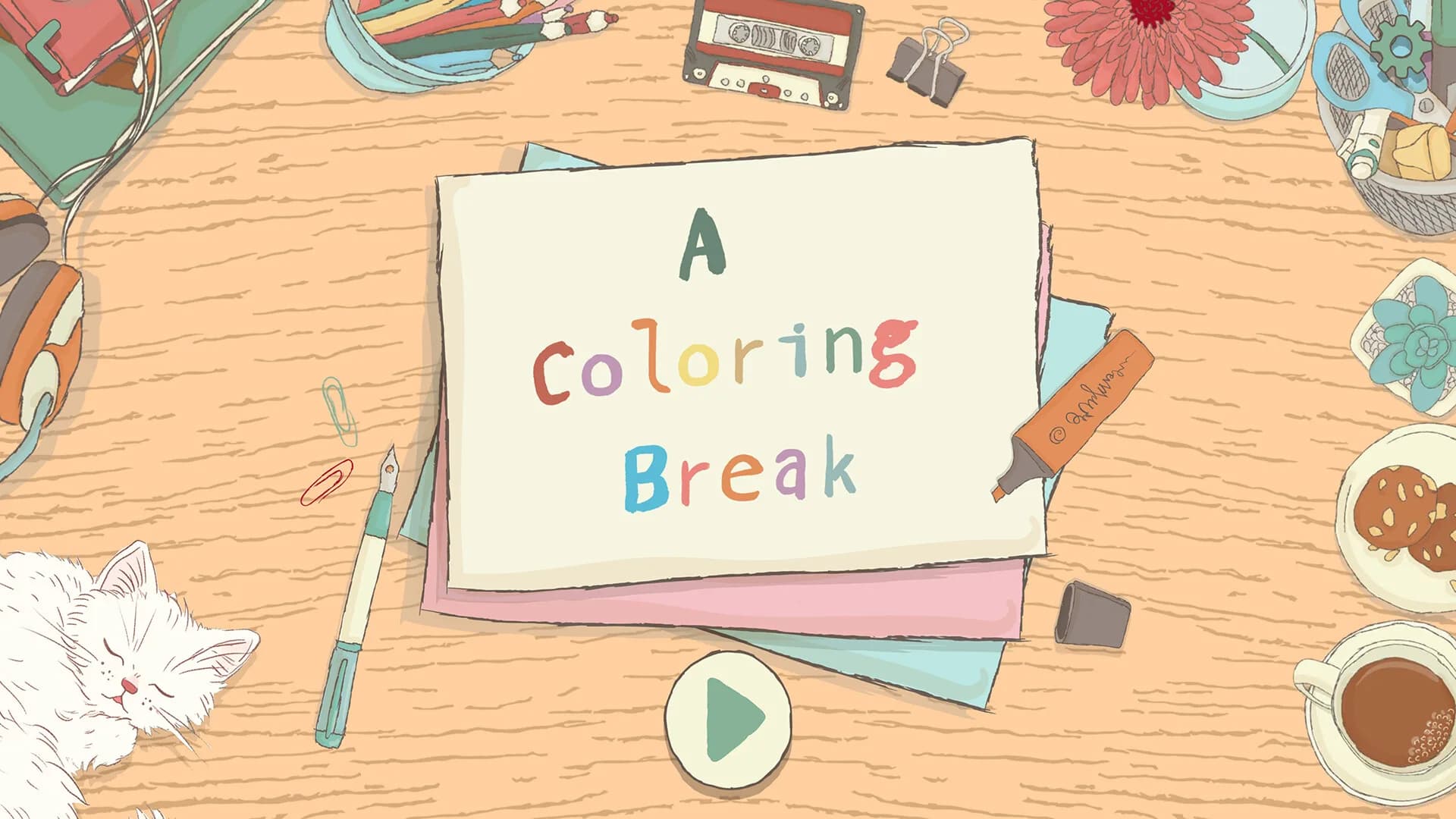 A Coloring Break görsel 13