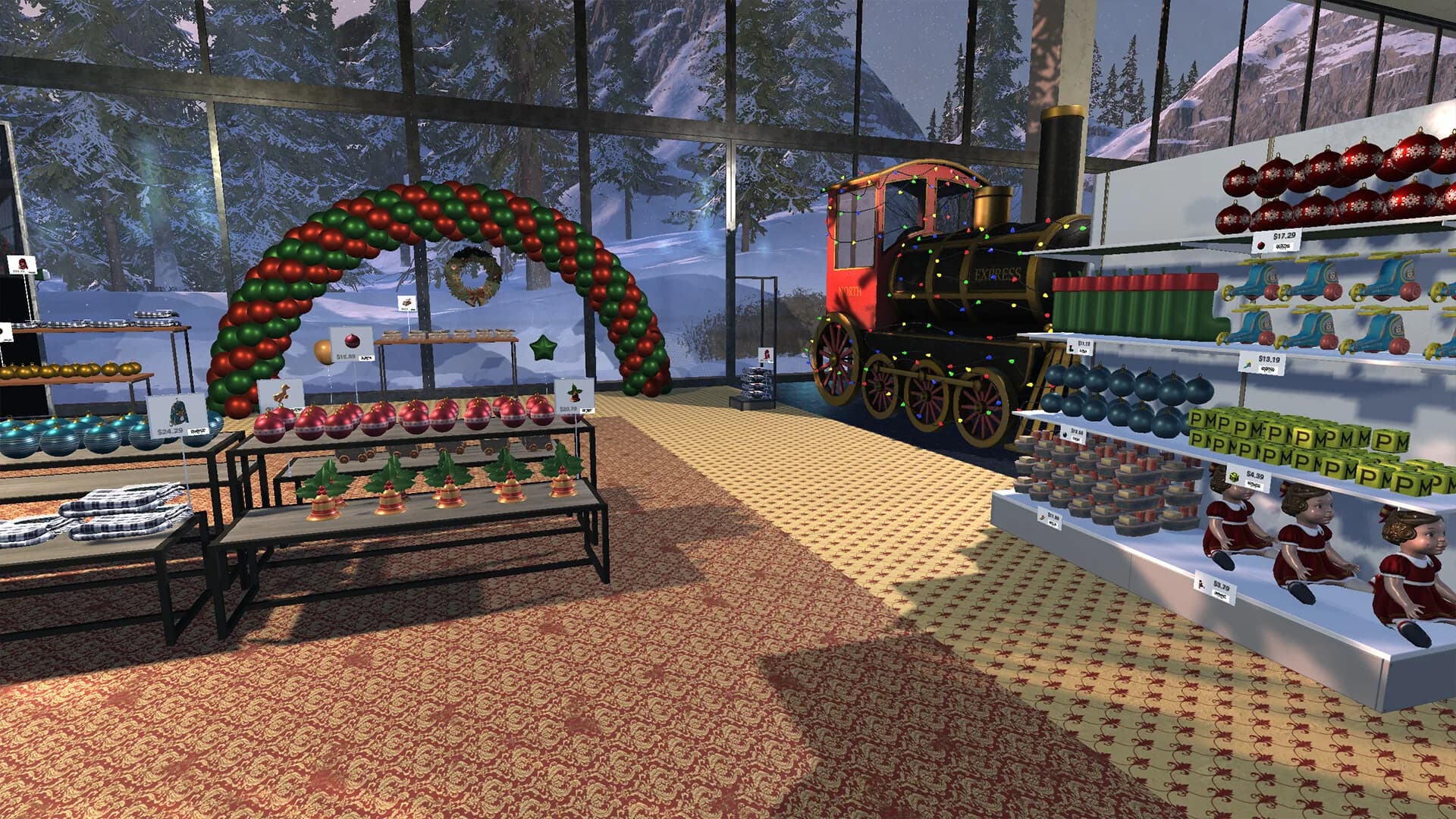 Amaroo's Christmas Shop Simulator görsel 3