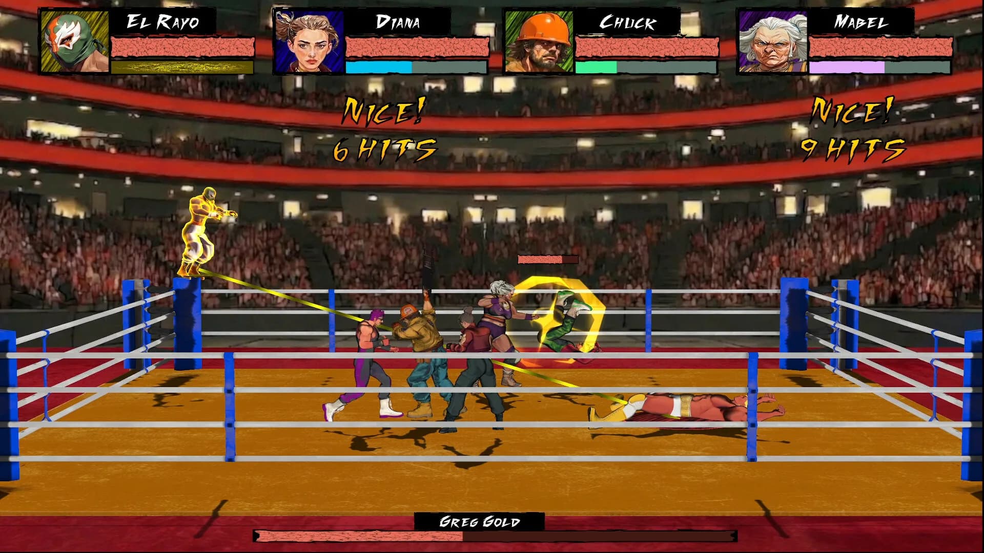 SLAMTOWN - Brawl Together görsel 3