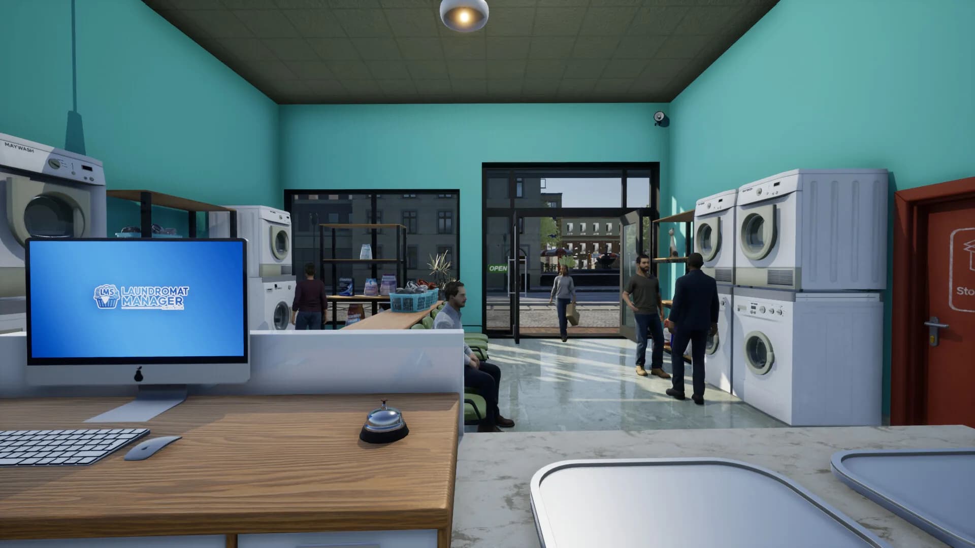 Laundromat Manager Simulator görsel 7