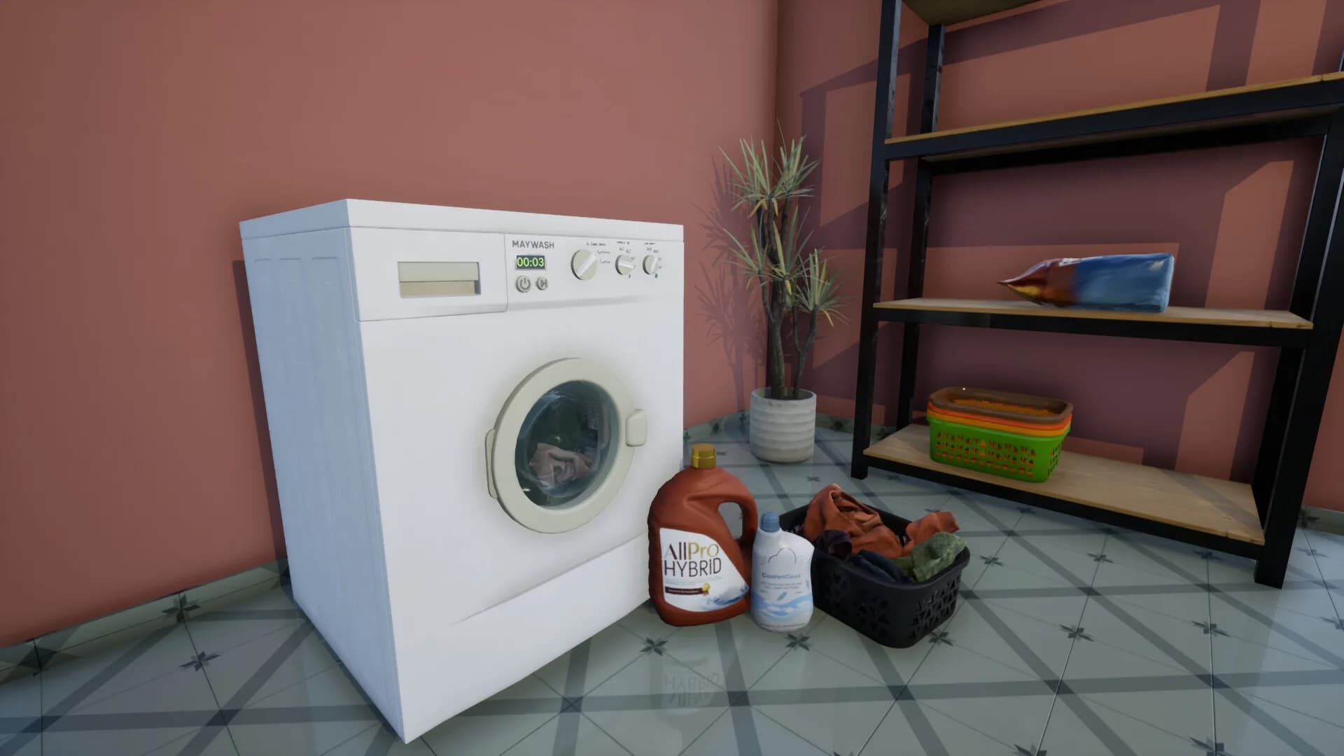Laundromat Manager Simulator görsel 9