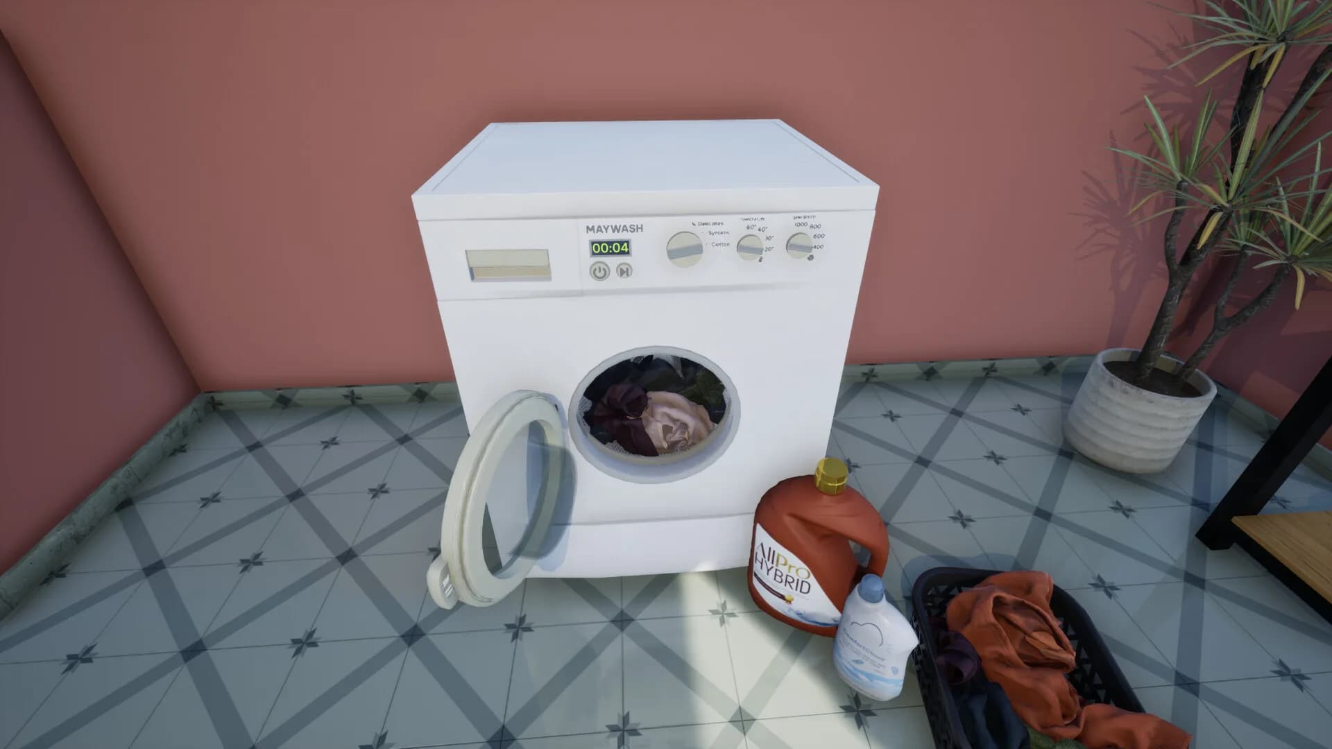 Laundromat Manager Simulator görsel 10